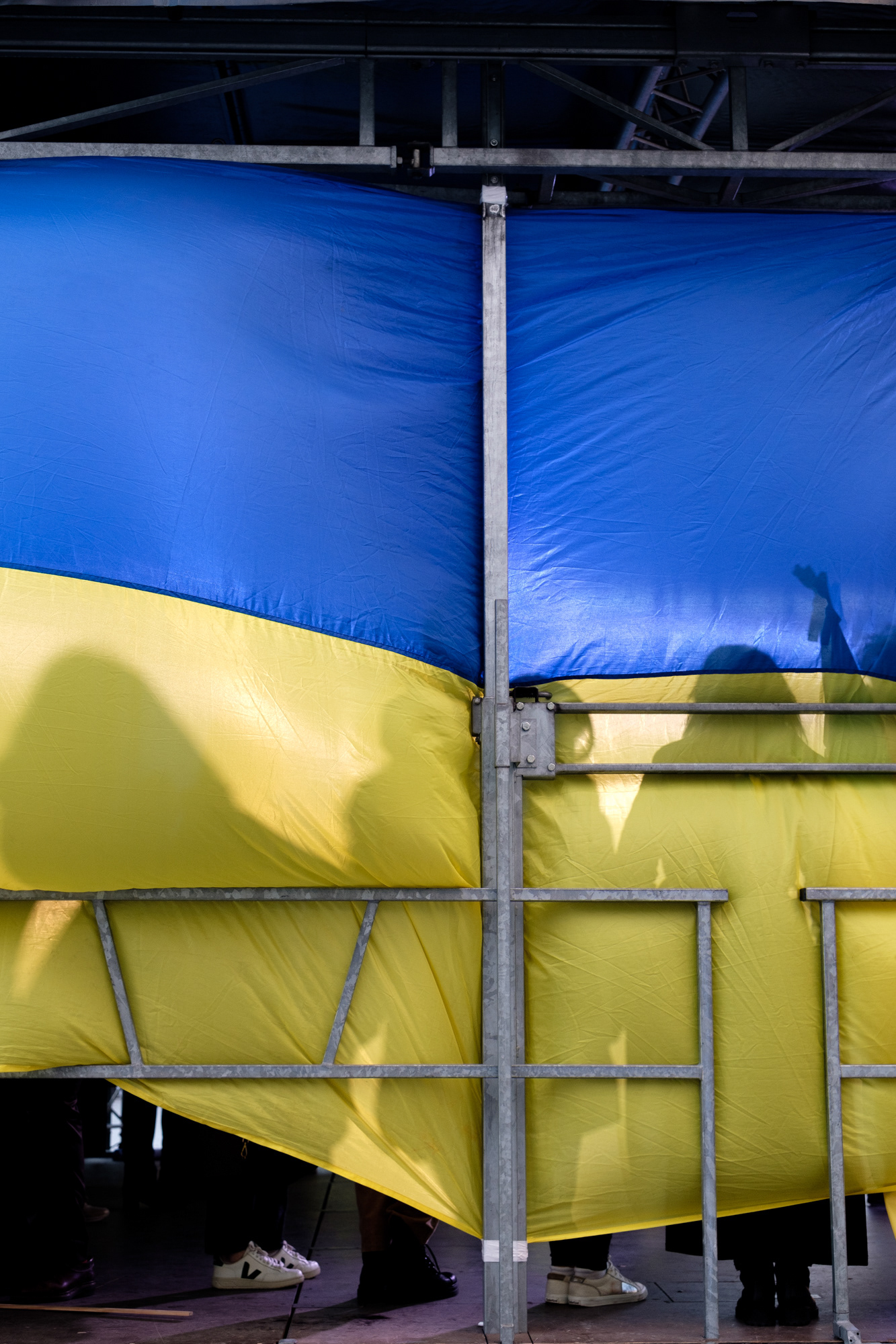 Manifestation en soutien à l'Ukraine, 25 février 2023, Paris