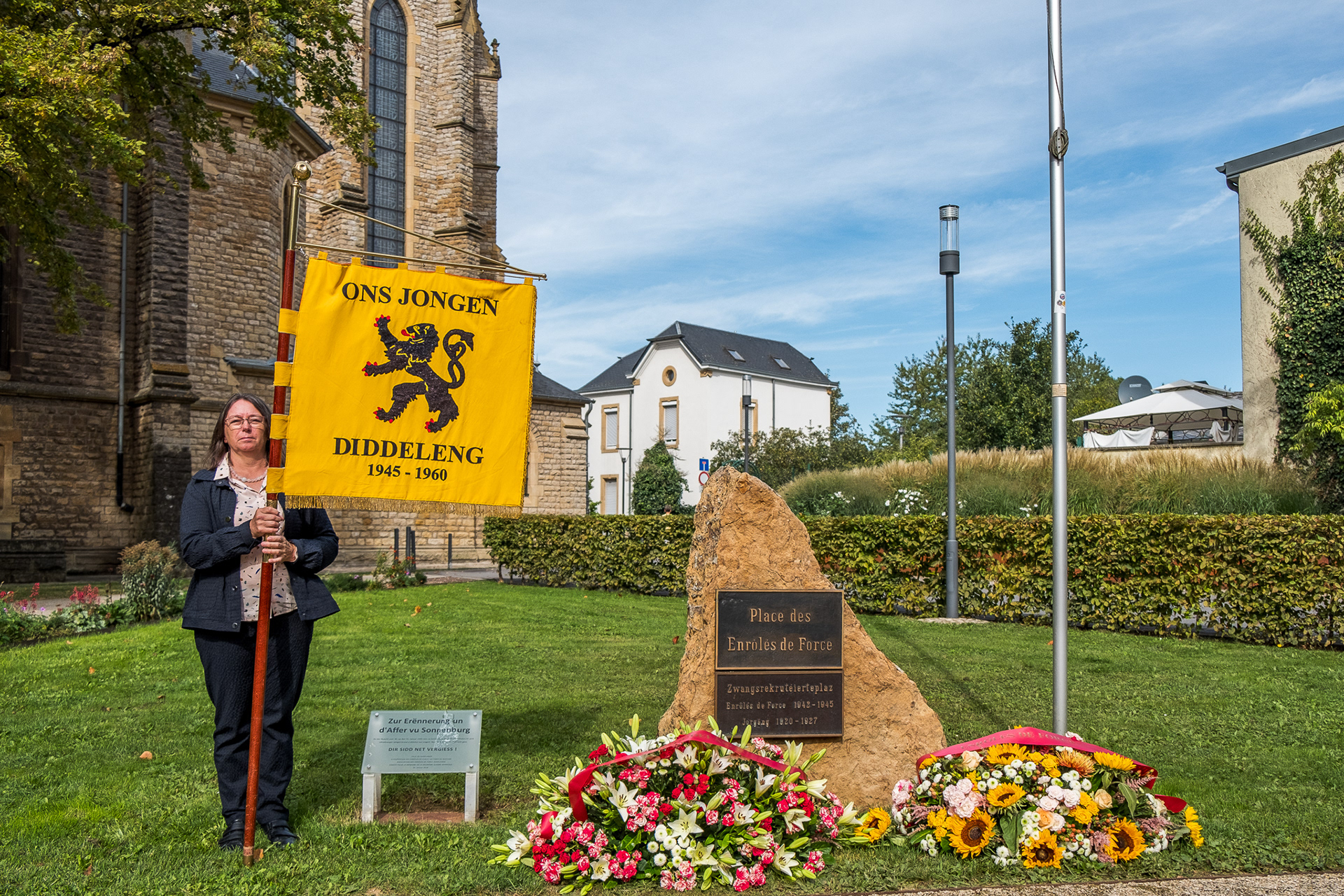 Commémoration des enrôles de force Dudelange 09/2023, for Standart Agency/Ville de Dudelange