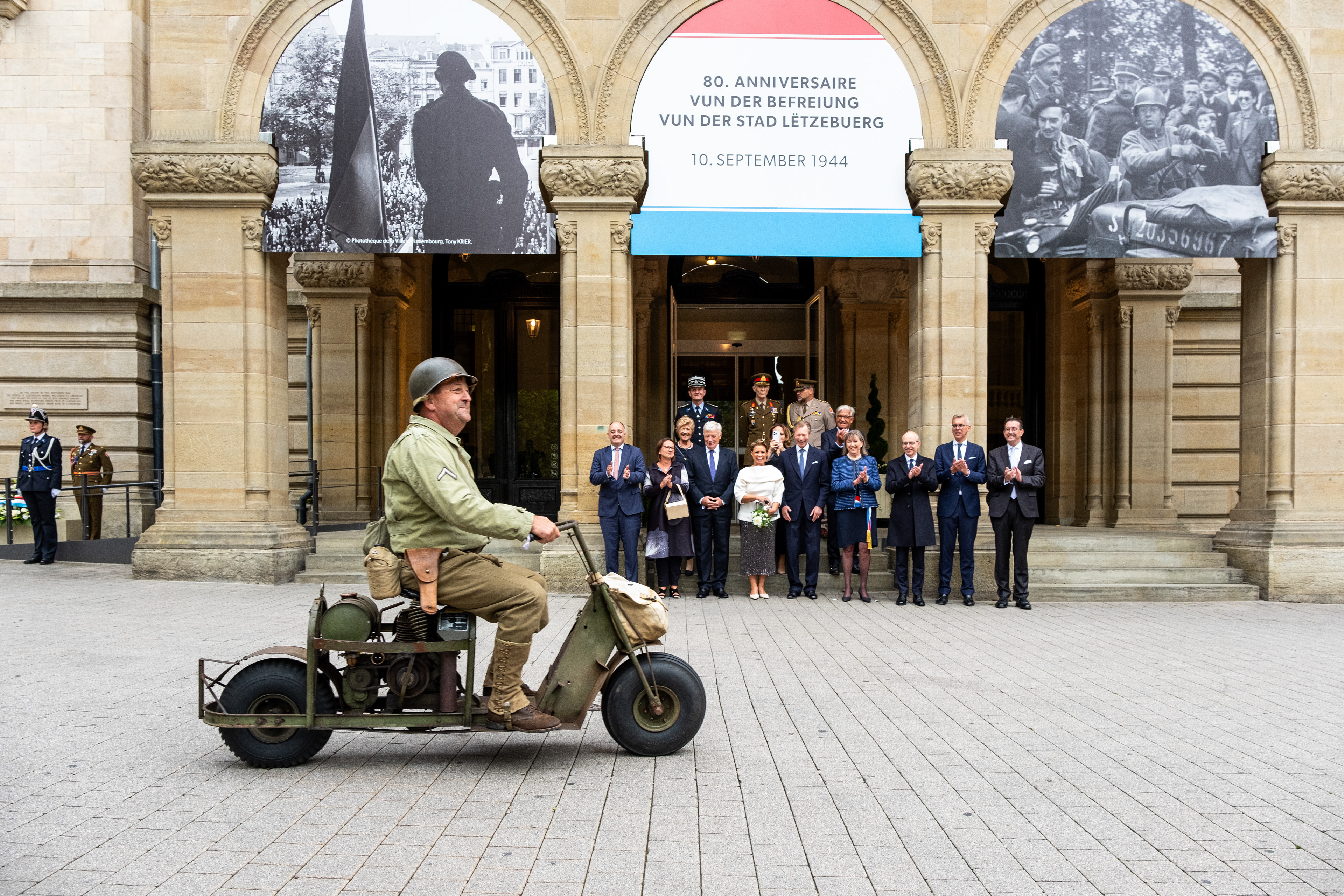 Commémoration du 80e anniversaire de la libération de la Ville de Luxembourg for Luxemburger Wort