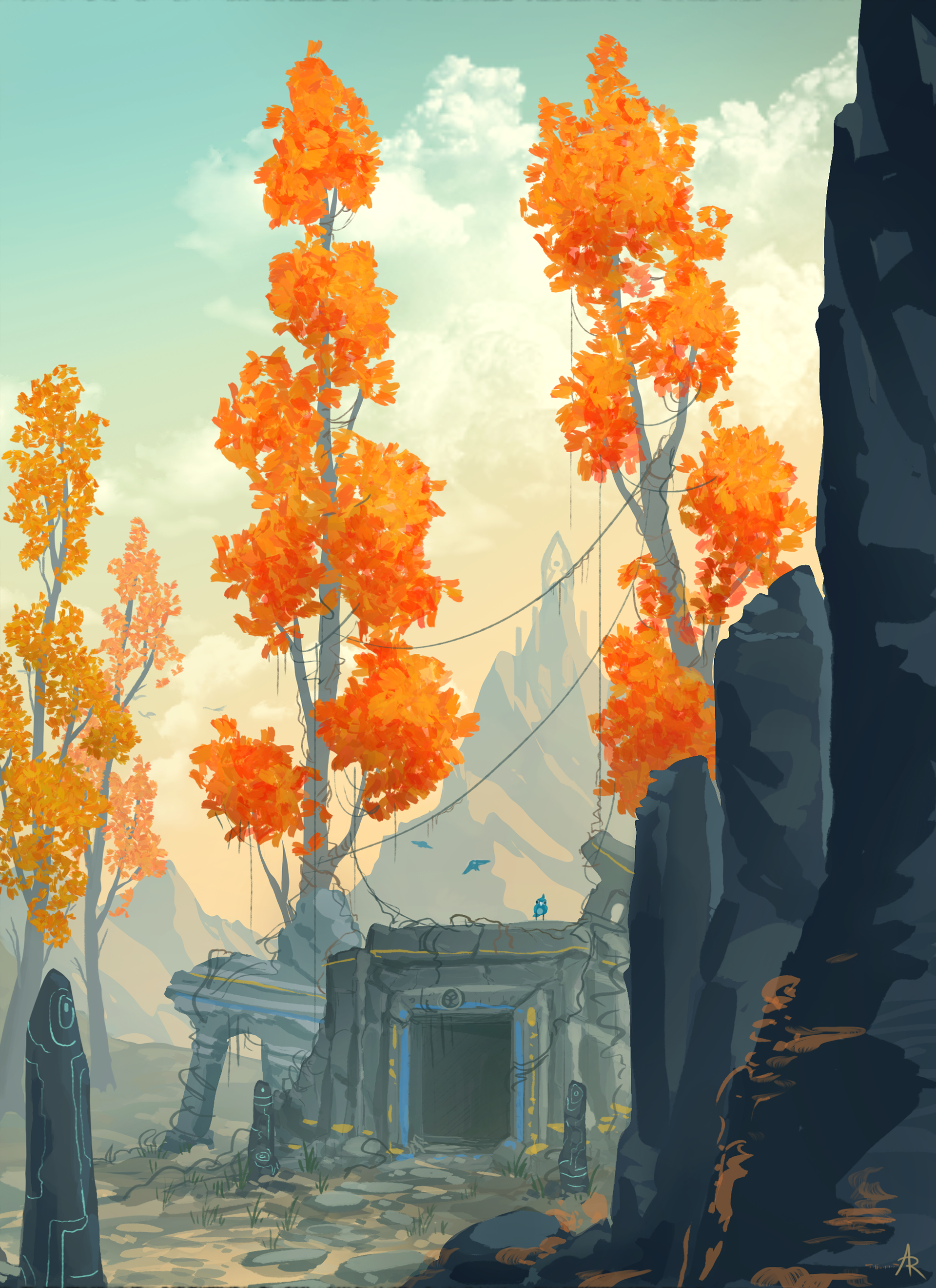 Environment concept art