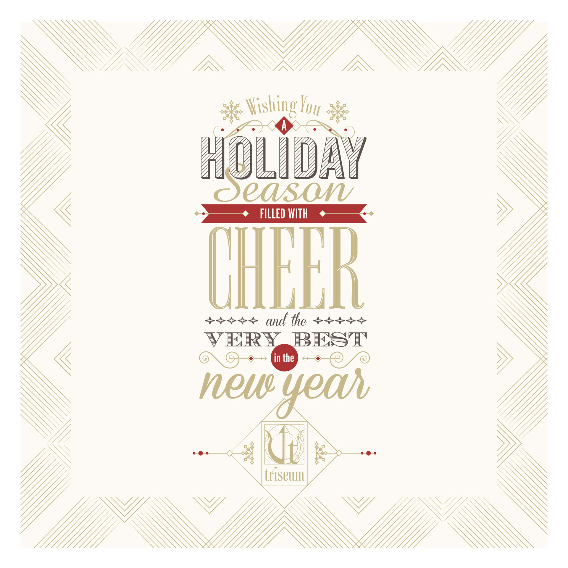 Triseum holiday card