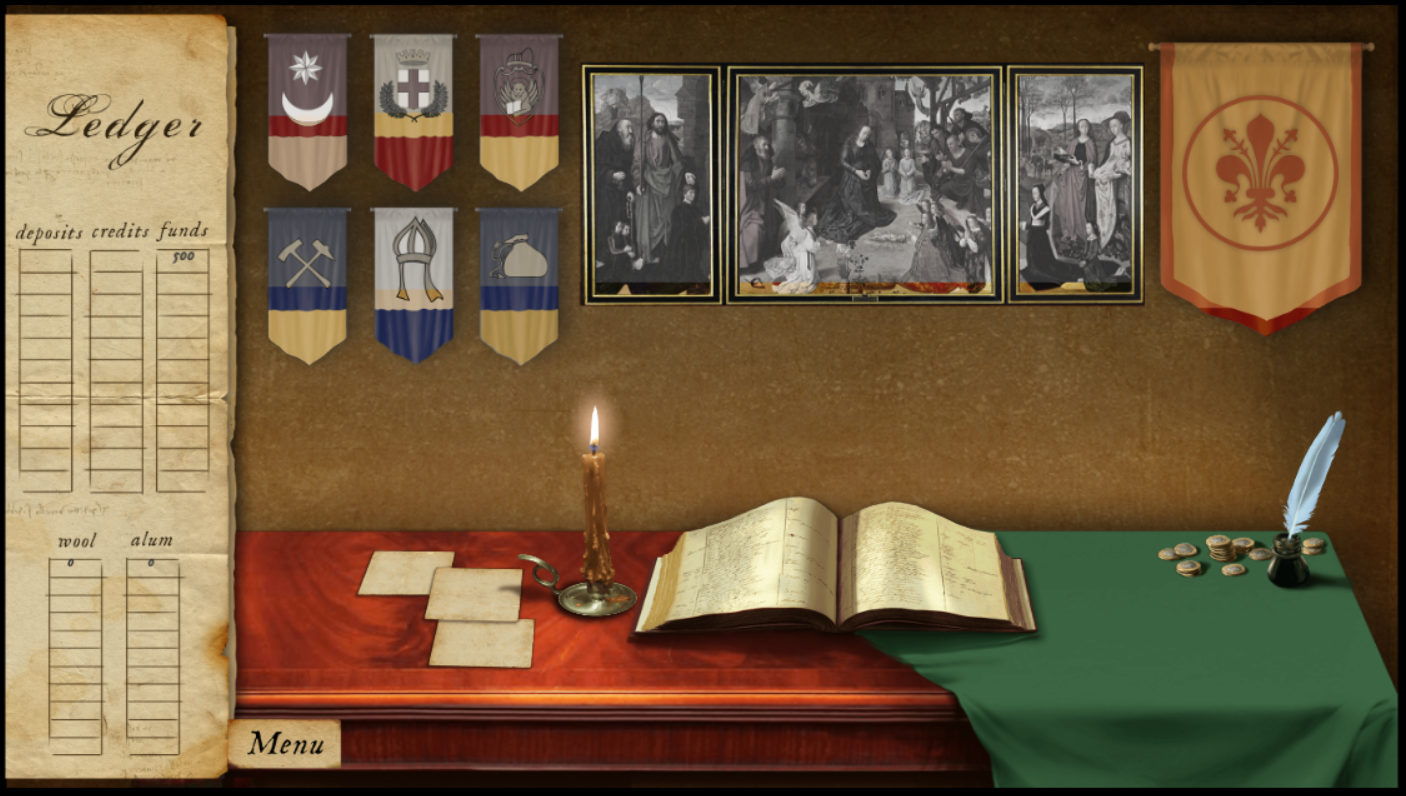 Screenshot of original protoype environment with Ledger on screen