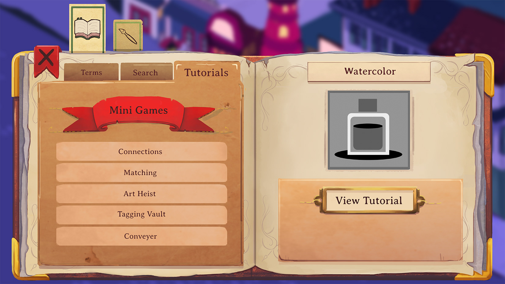 Screenshot from original prototype