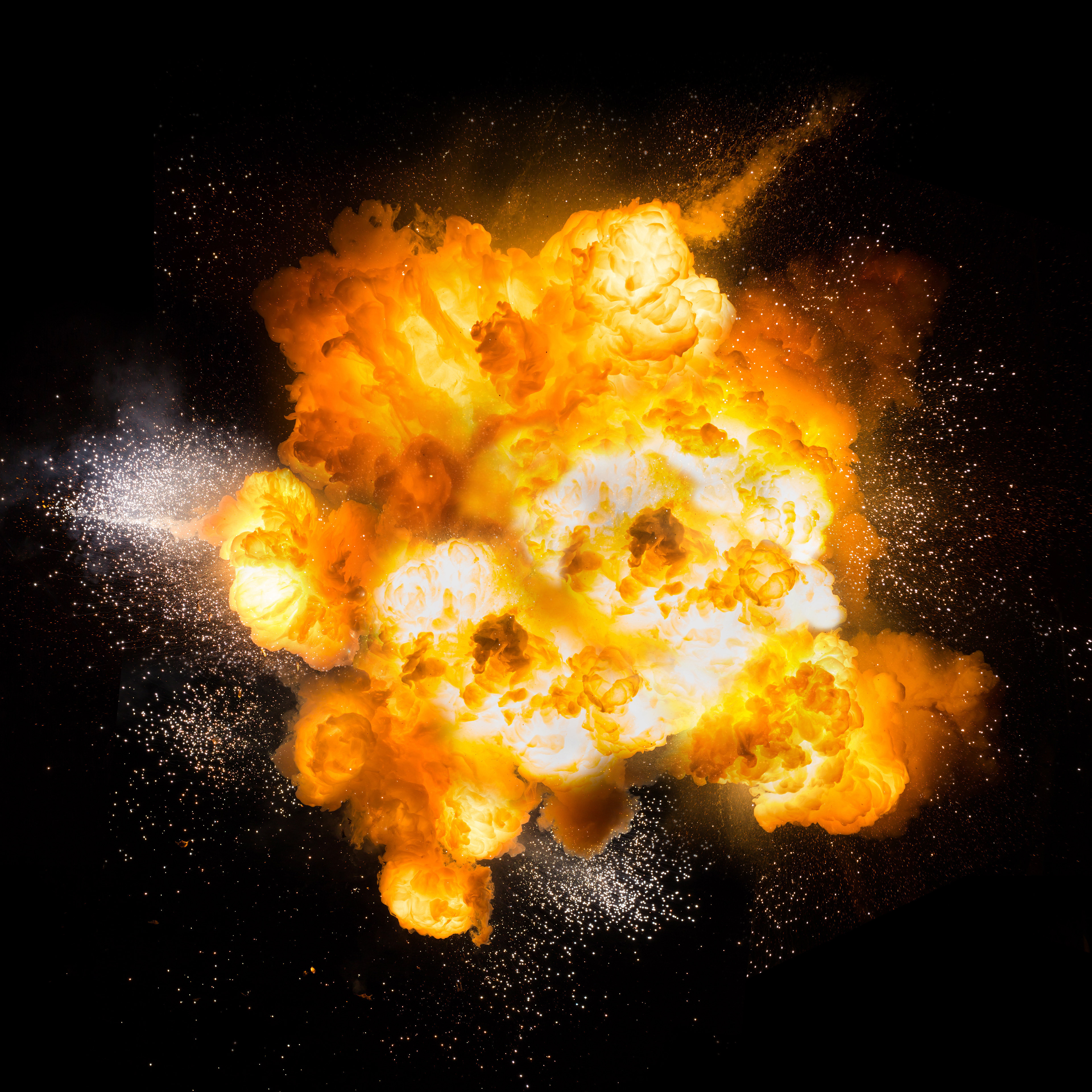 Stock image used for explosion layer
