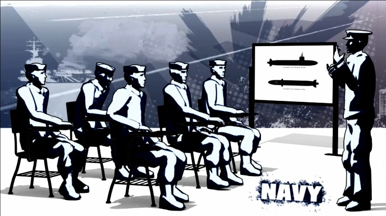 Screenshot from final trailer - Navy