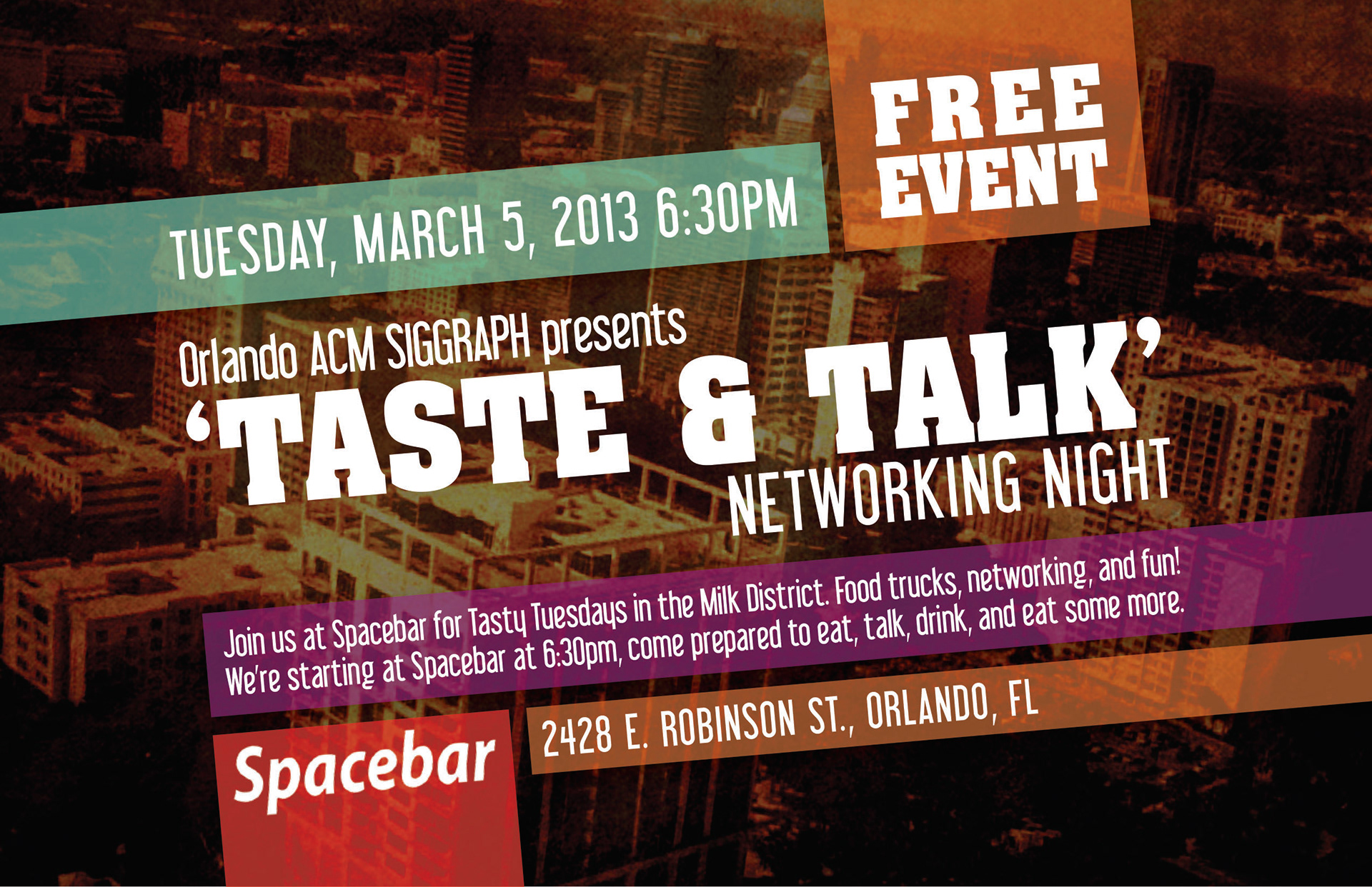 Ad for Orlando SIGGRAPH event