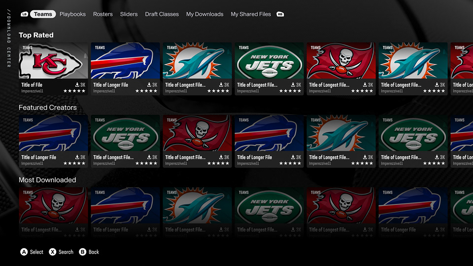 Download Center Screenshot