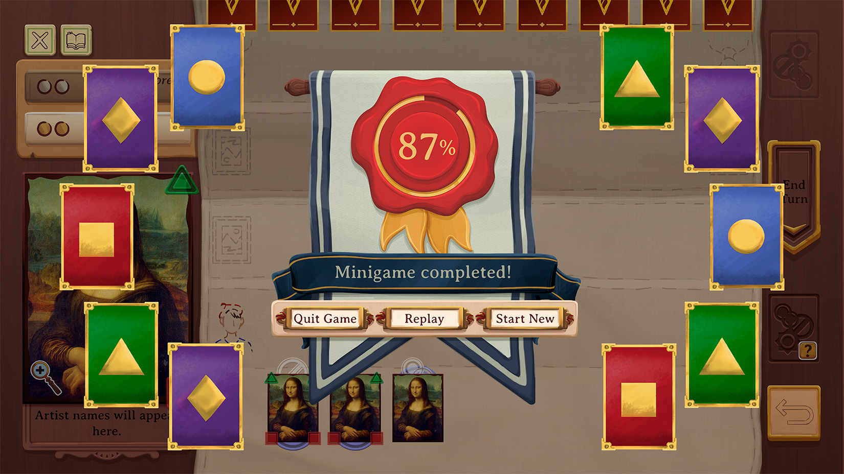 Screenshot from original prototype