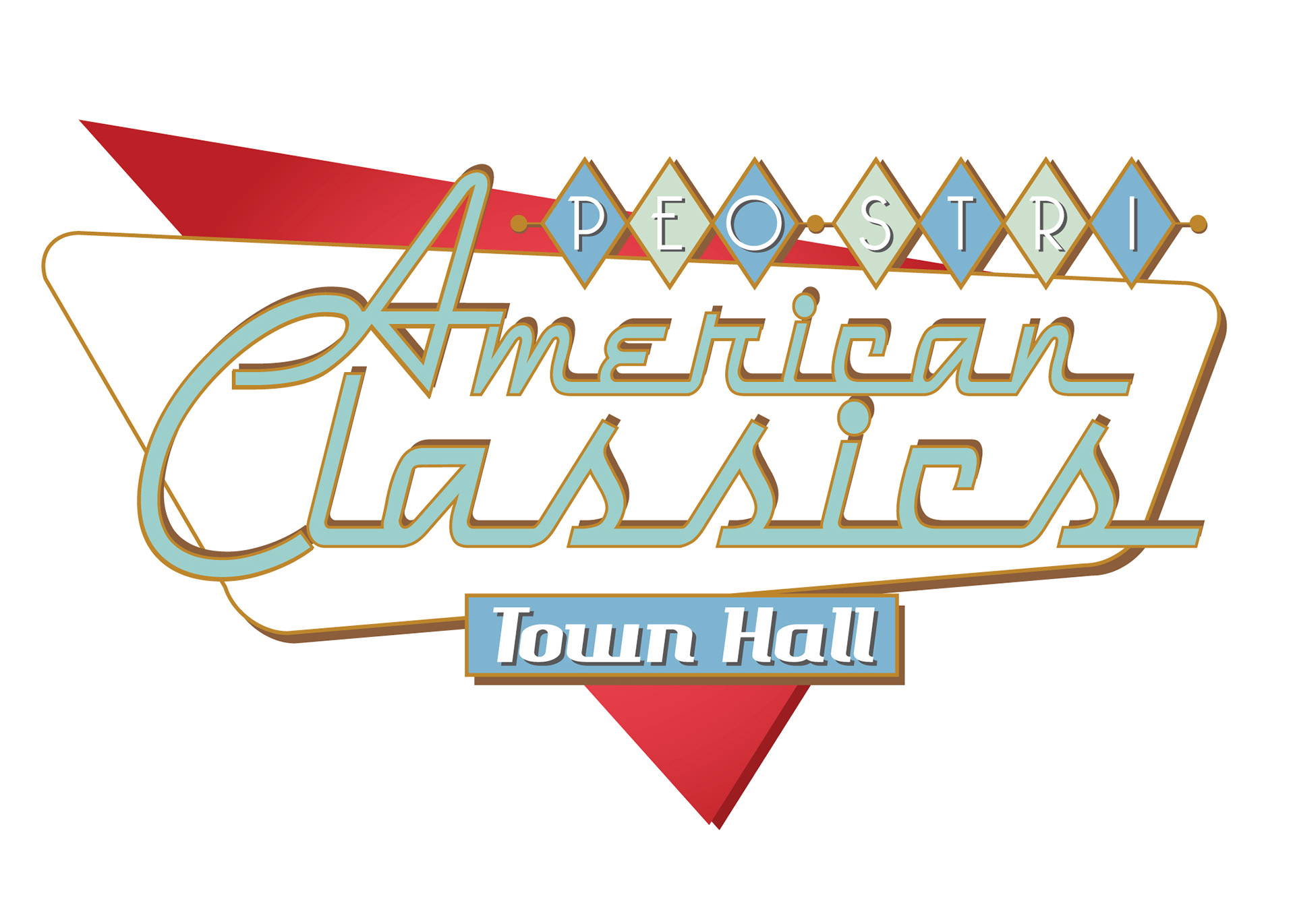 Logo for retro, 50's themed event