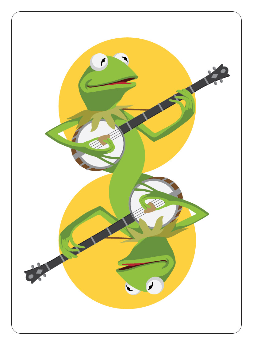 Illustration for playing card
