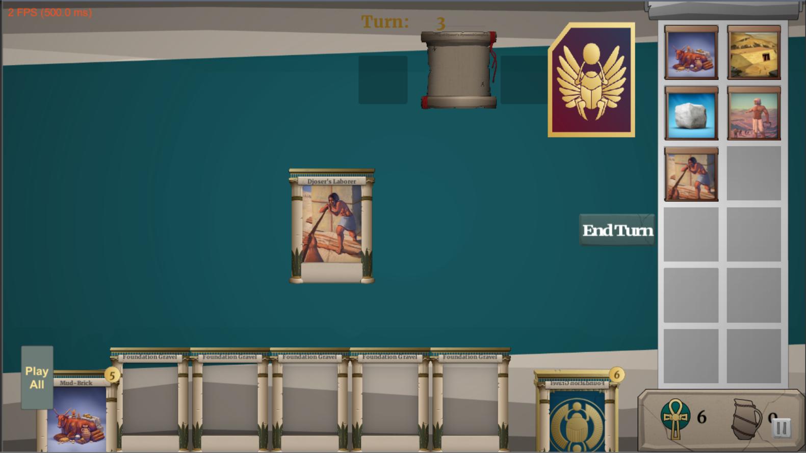 Card Game UI redesign concept