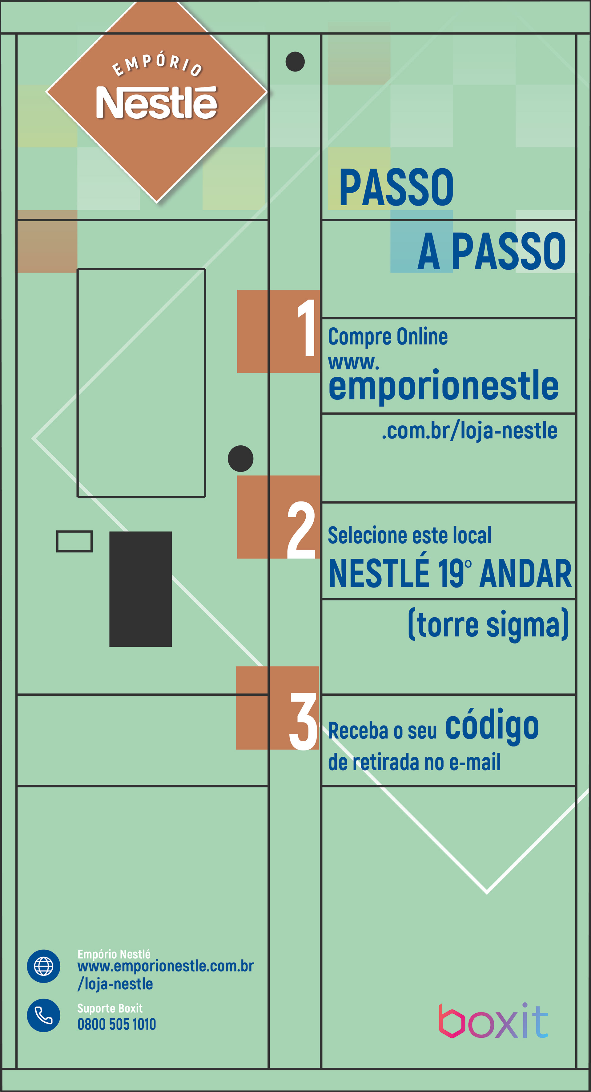 Criação de arte para adesivagem de Locker