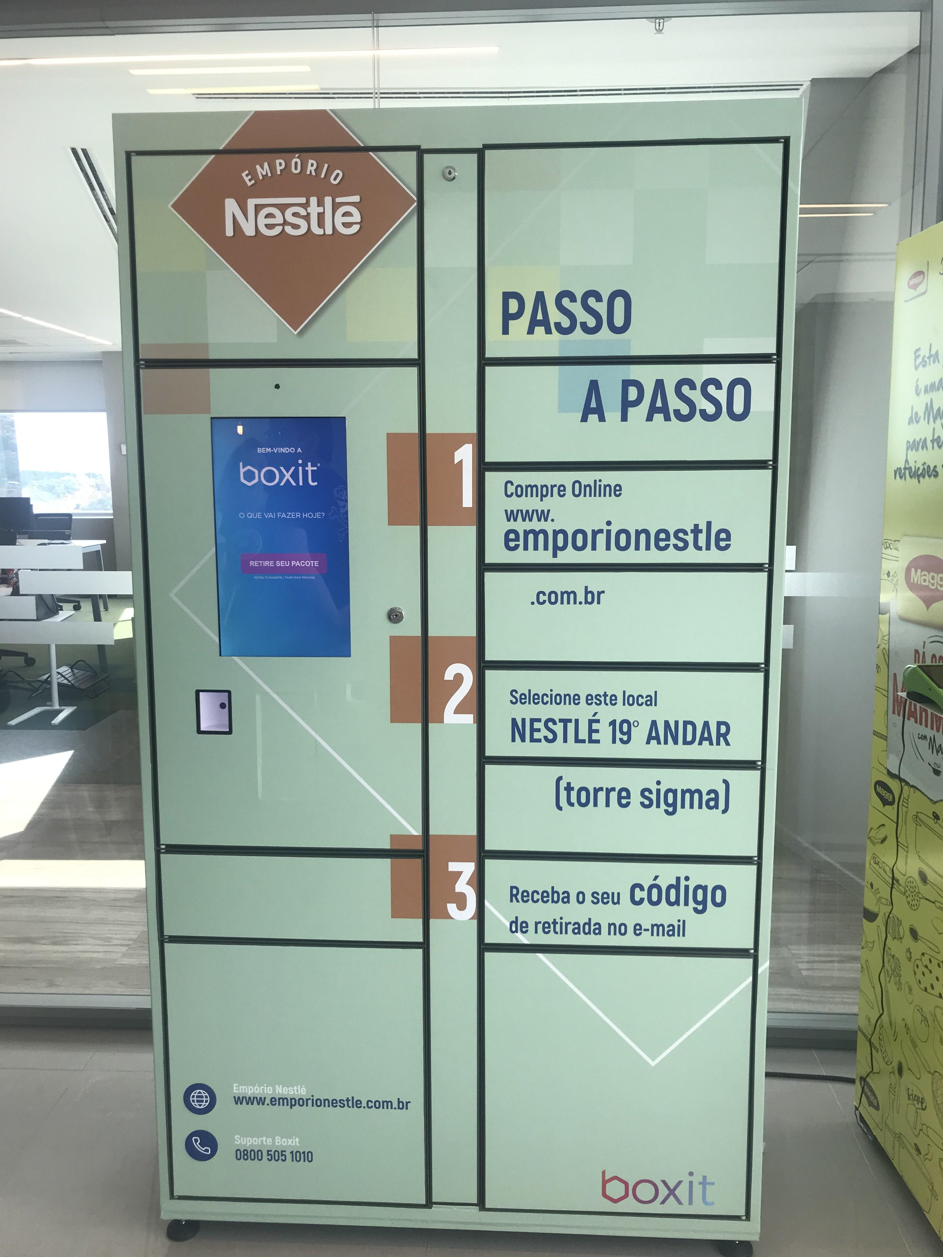 Criação de arte para adesivagem de Locker