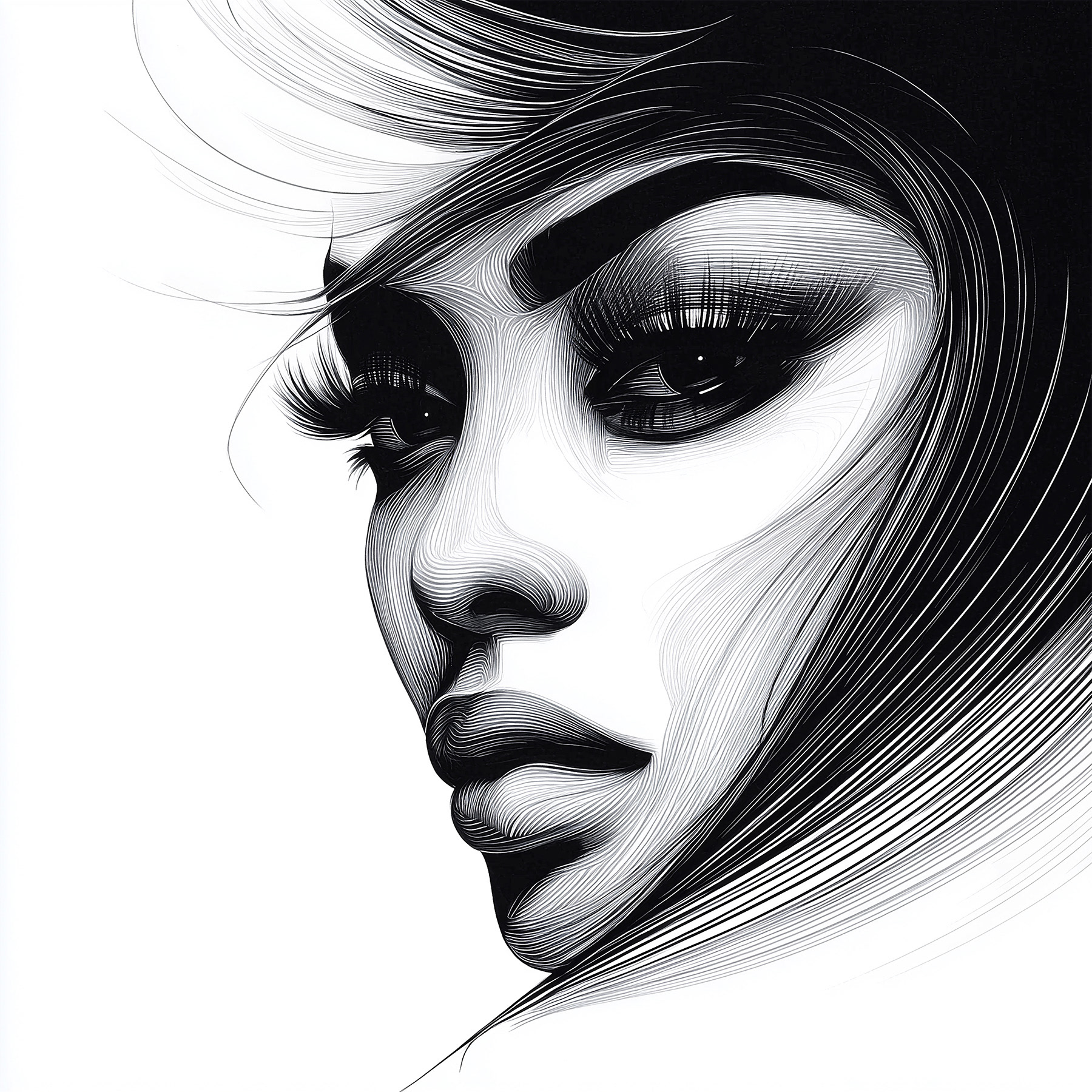 From the Eye Contact Series 2026 -  | Digital & Generative Portrait