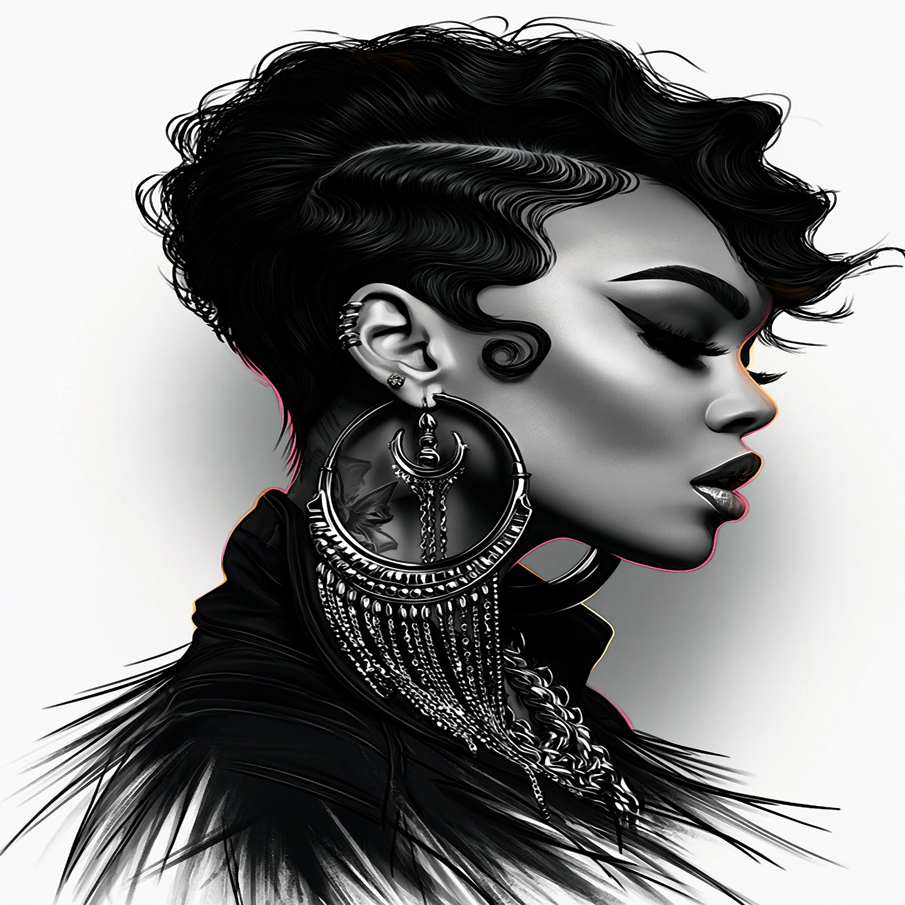 Sleek Street - 2026 | Digital & Generative Portrait