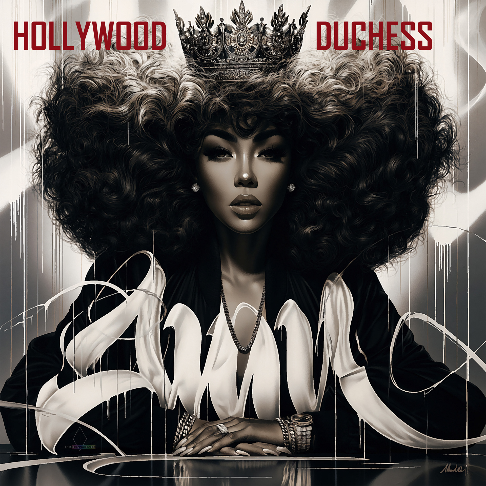 Hollywood Duchess - 2026 (Album Cover Design) / Available for Commercial Licensing)