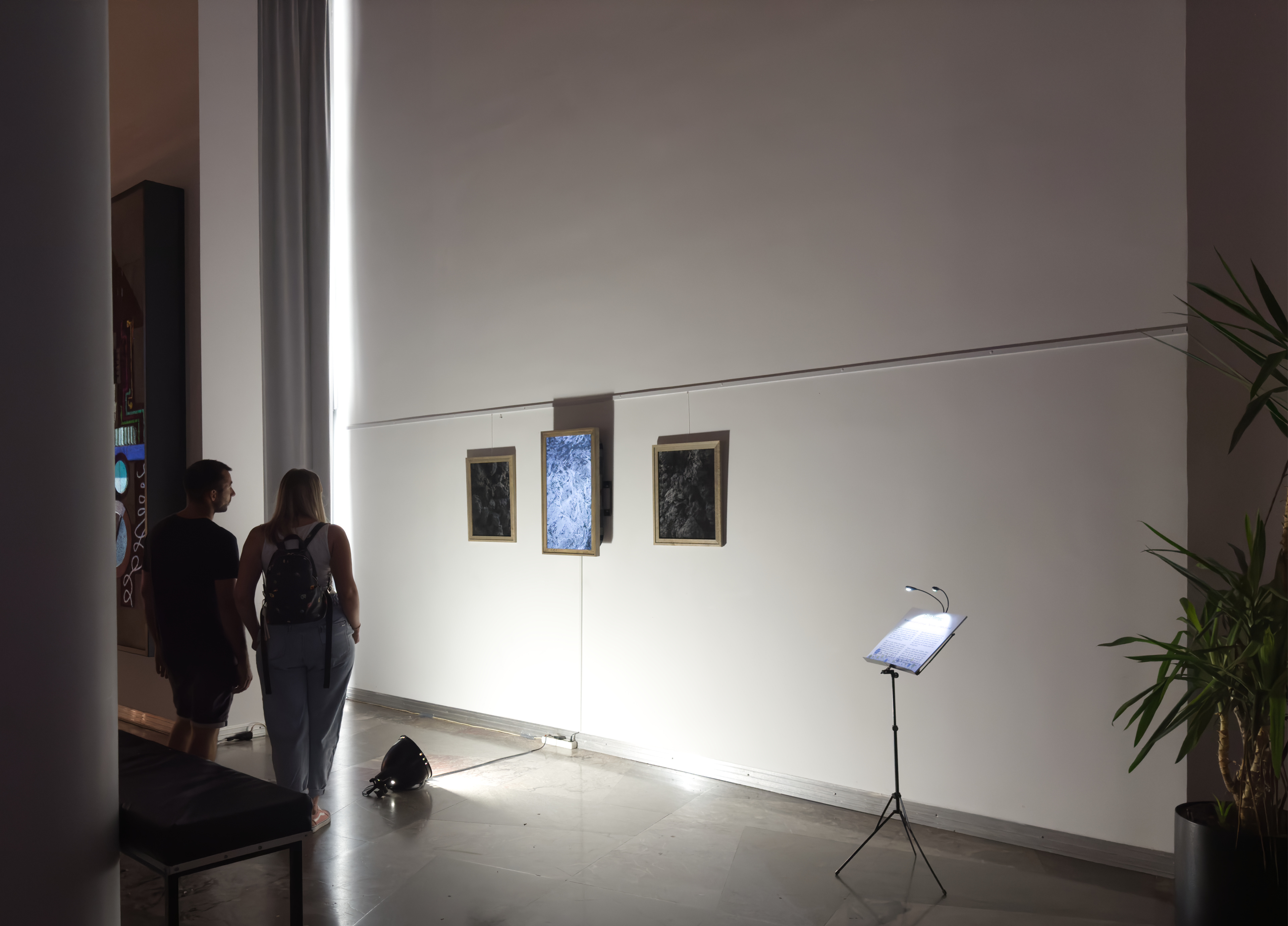 The Flickering Paths of Coal at Speculum Artium (2023), Photo: Saša Nemec