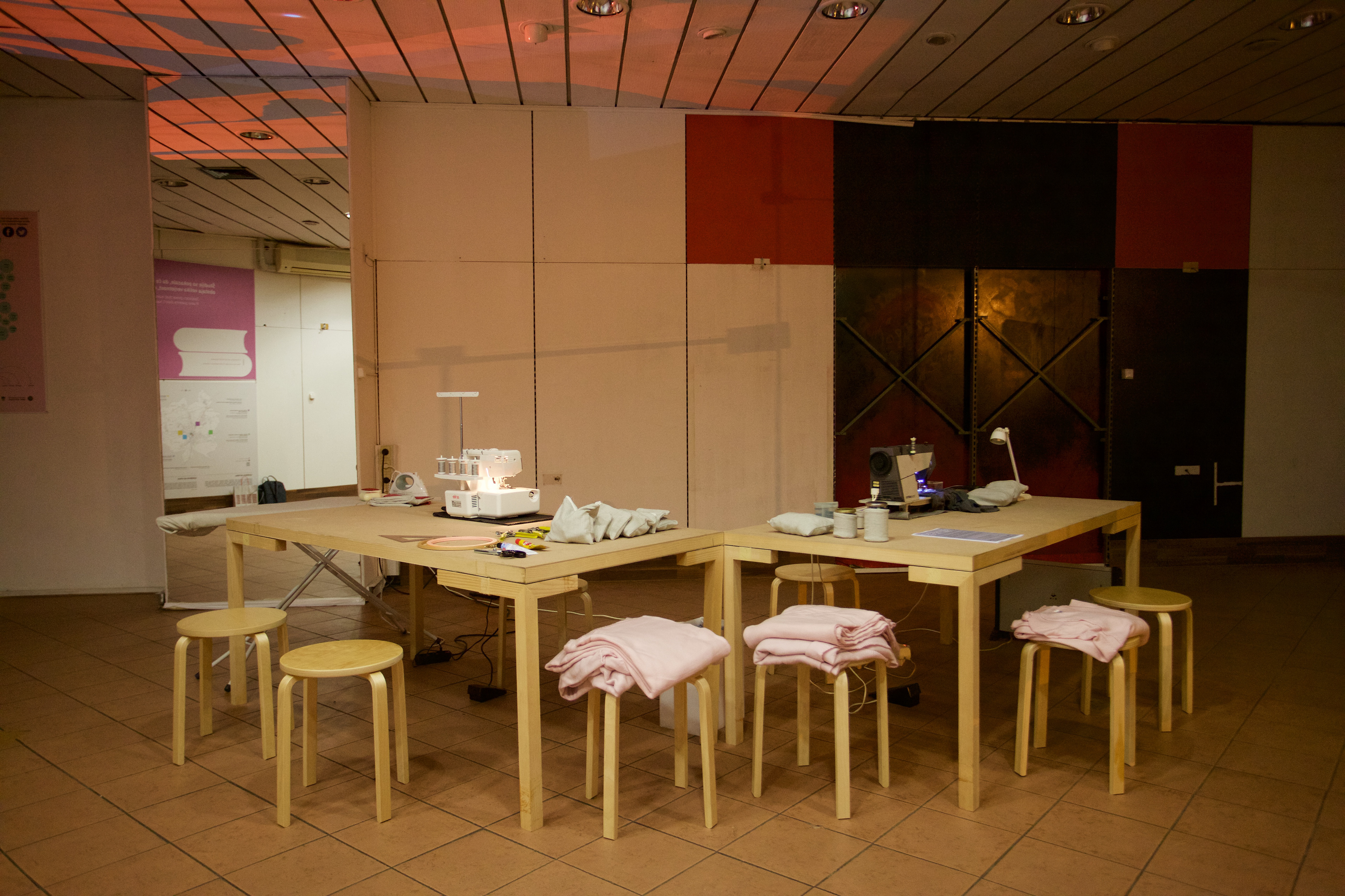 Threading Ljubljana at BIOI26 (2020), Photo: Ana Šuligoj
