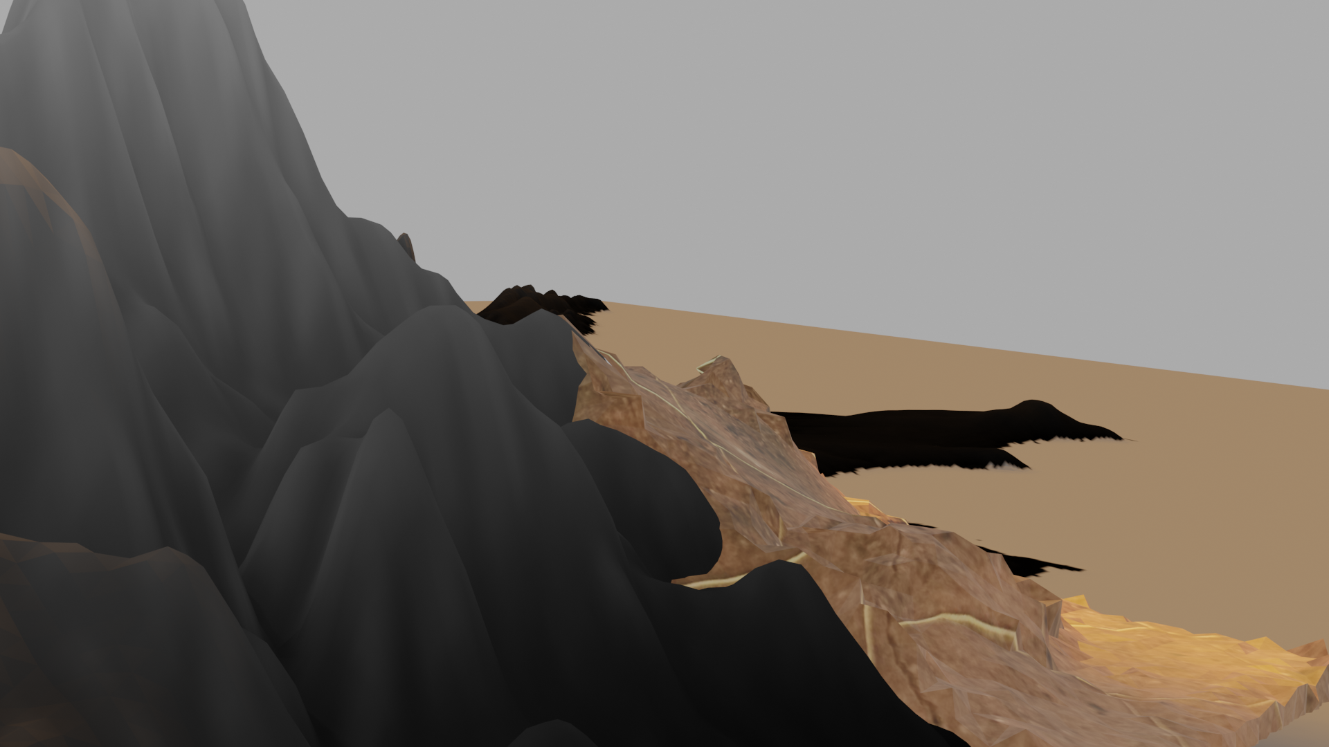 Threading Kornos XXII (2023), digital 3D render