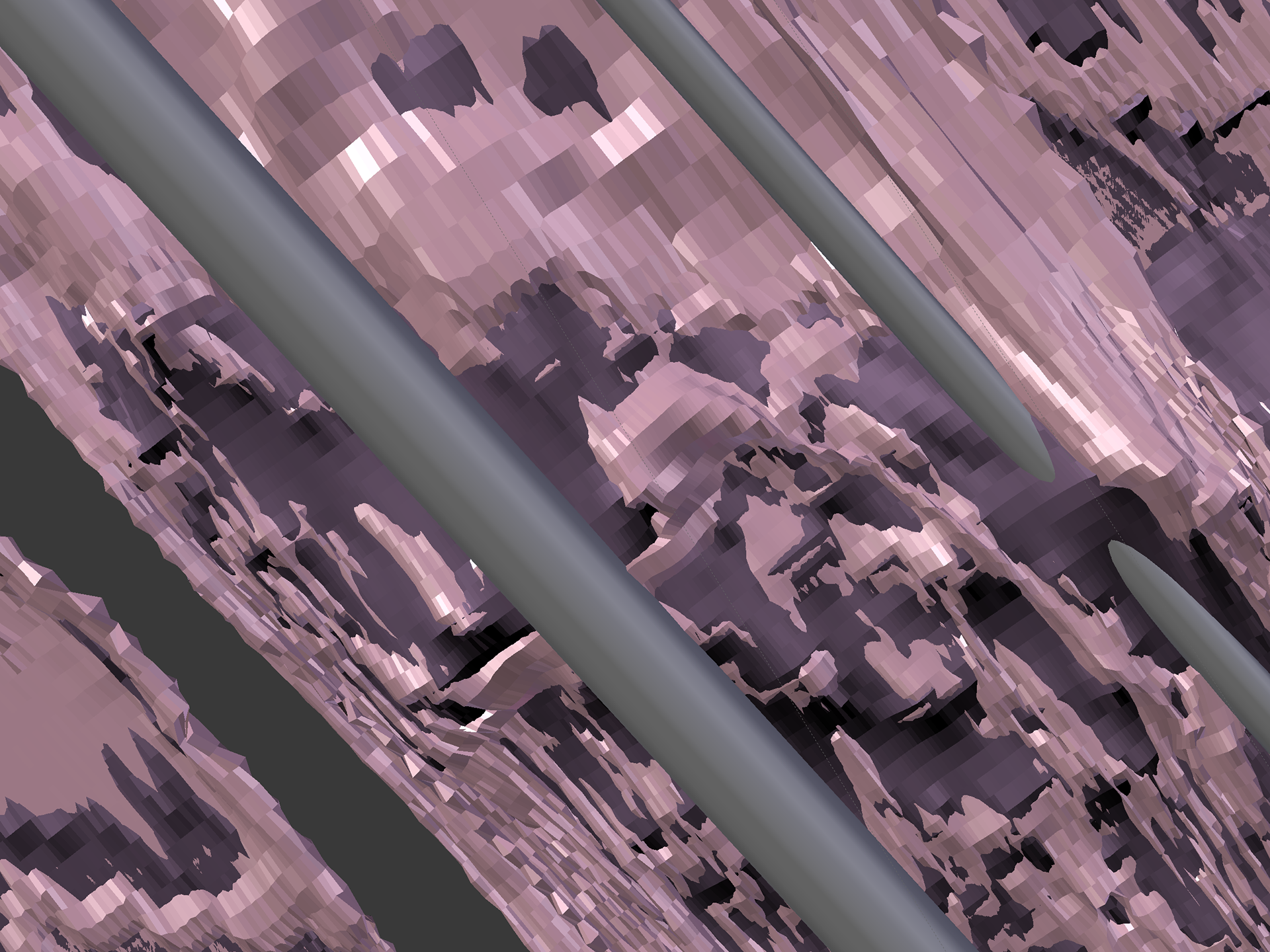 Threading Helsinki XI (2019), digital 3D render