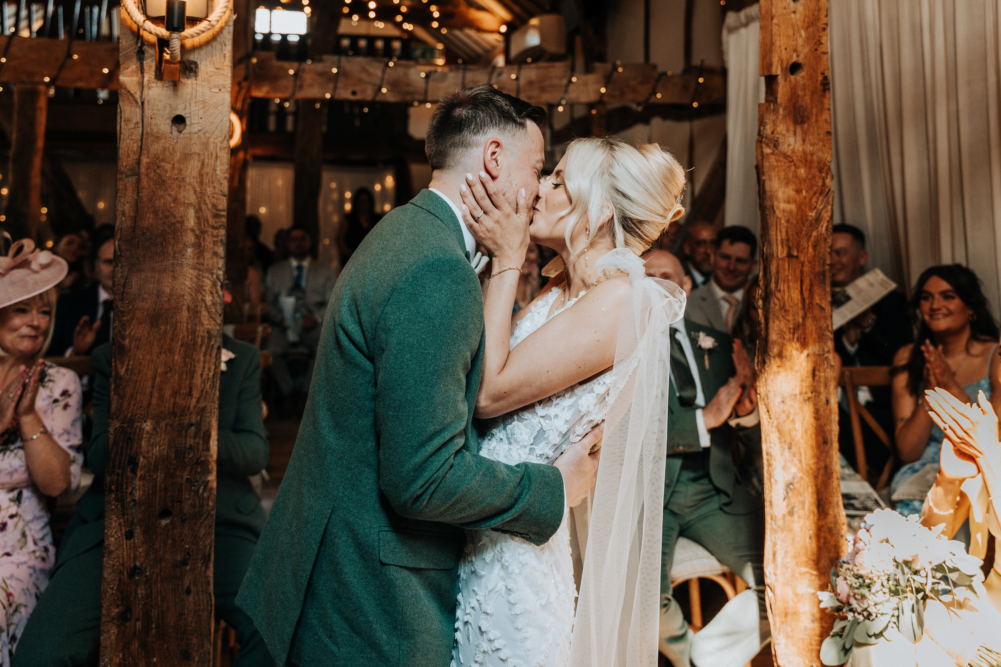 First kiss in The Plough Eaton Cheshire