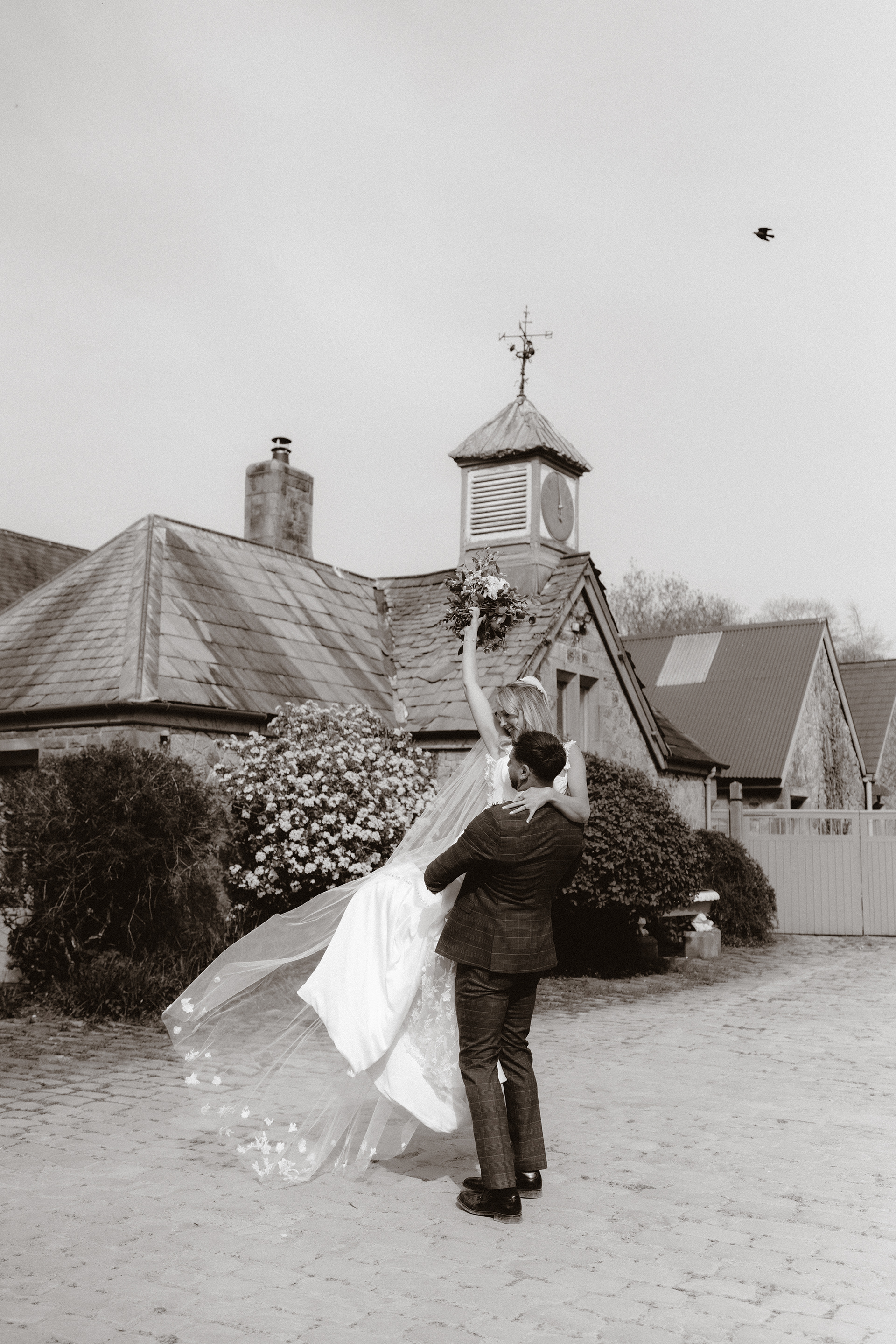 beautiful and natural wedding photography and videography at Wyresdale Park in Lancashire from a husband and wife photo and video team