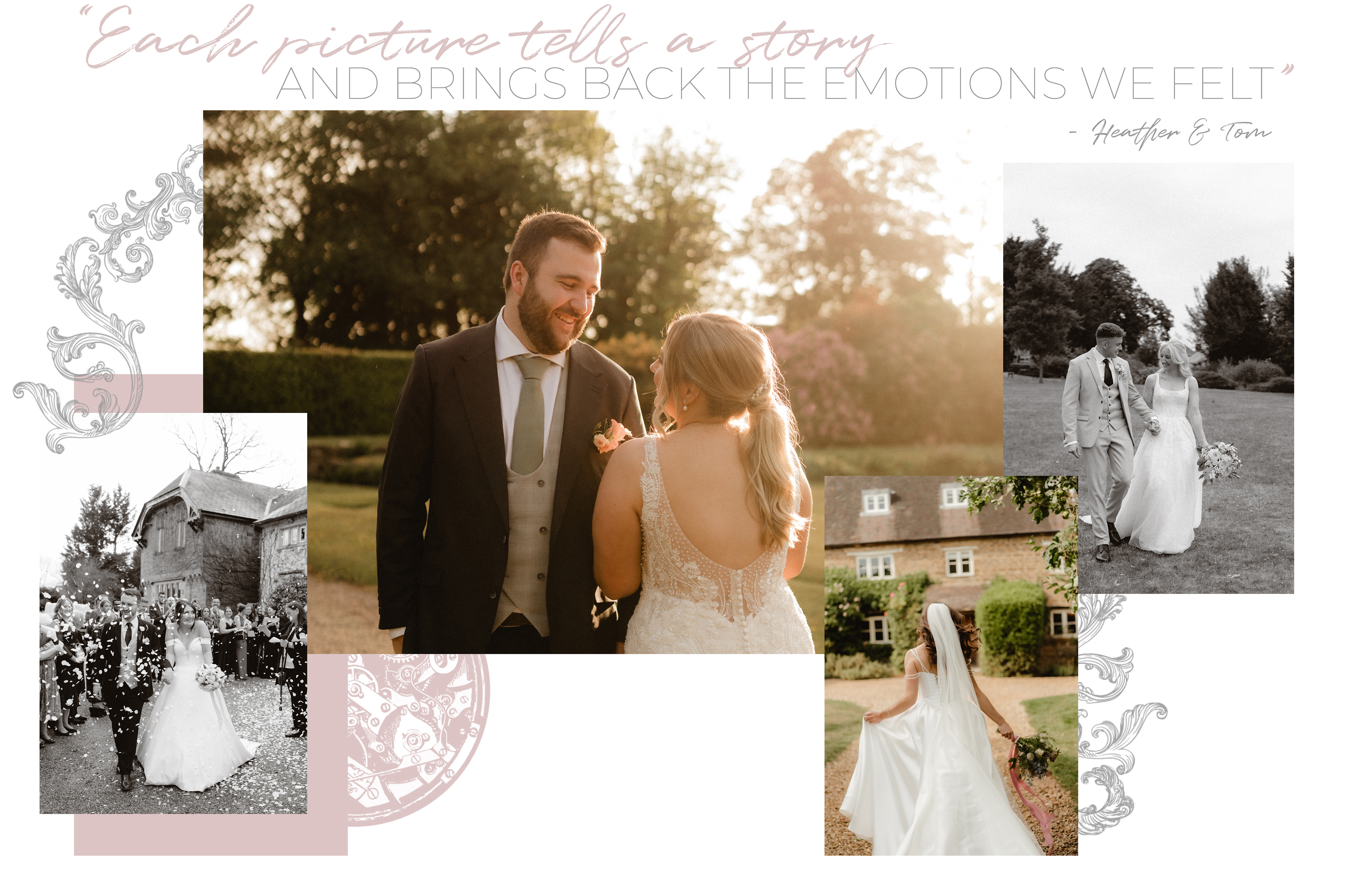 Natural candid beautiful wedding photography in Lancashire and North West UK - romantic warm images of couple portraits on their wedding day