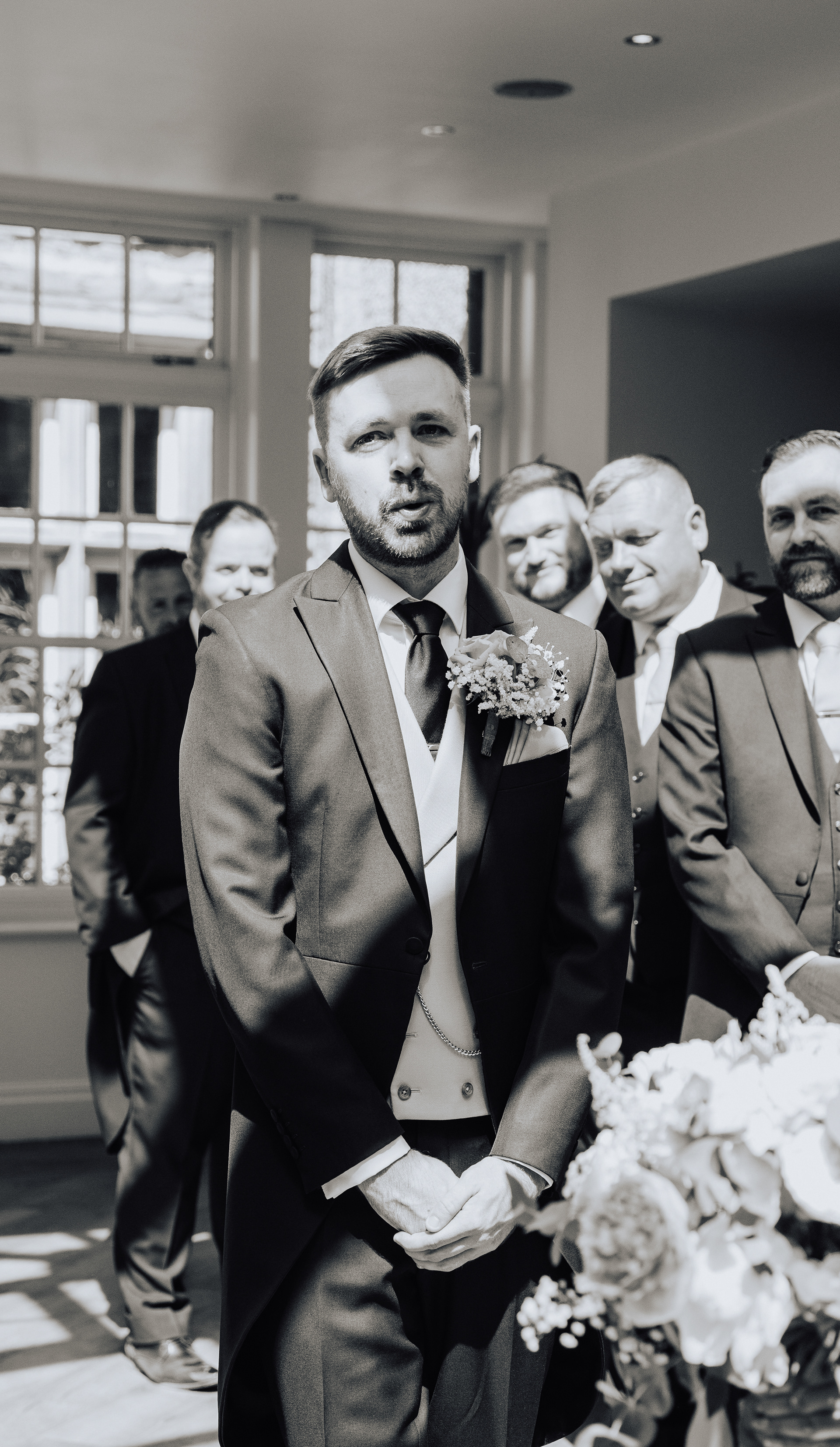 Emotional wedding photography and videography at Mitton Hall, Lancashire
