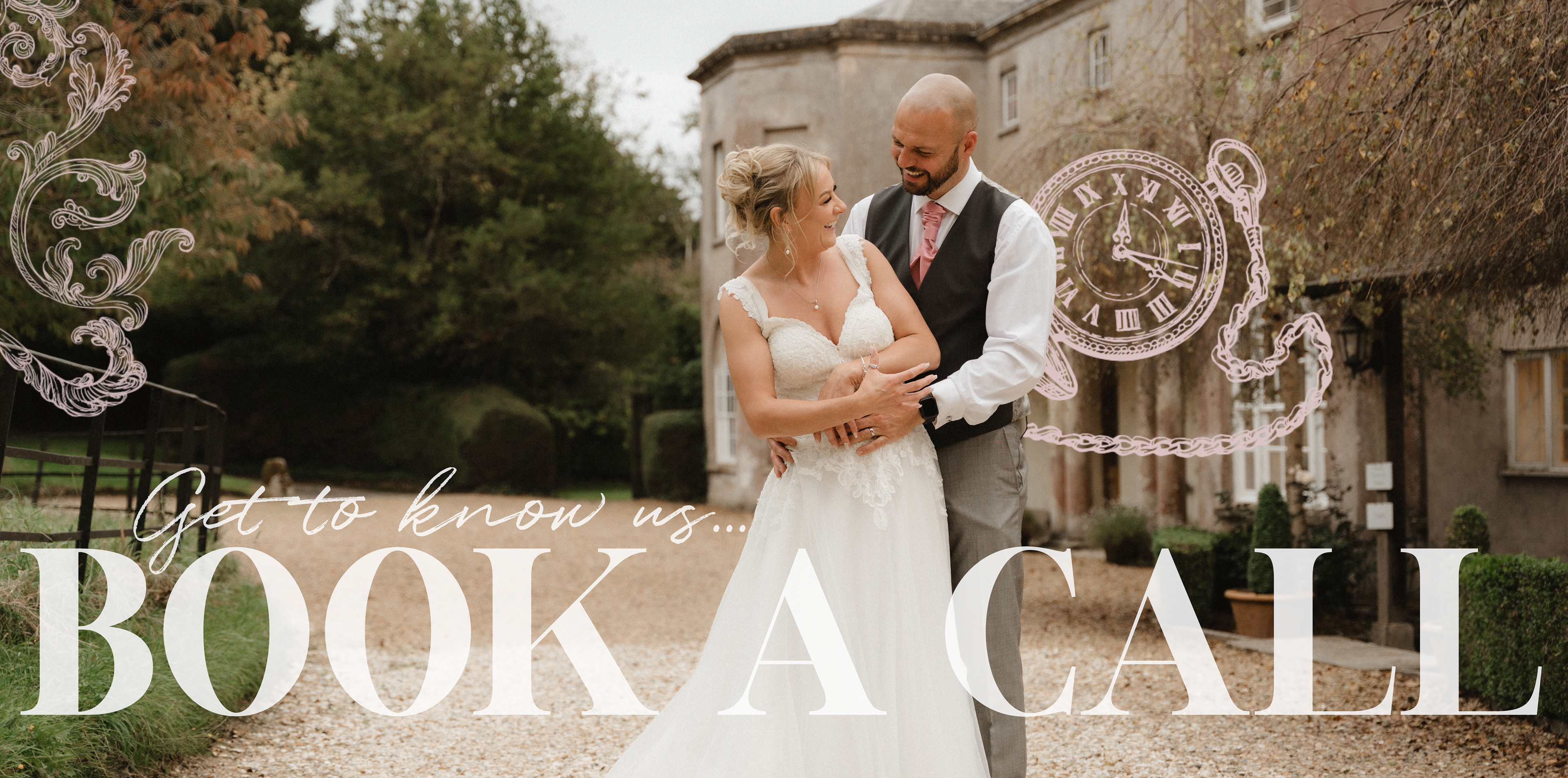 UK based wedding photographer and videographer with a relaxed candid style - couple portraits on wedding day