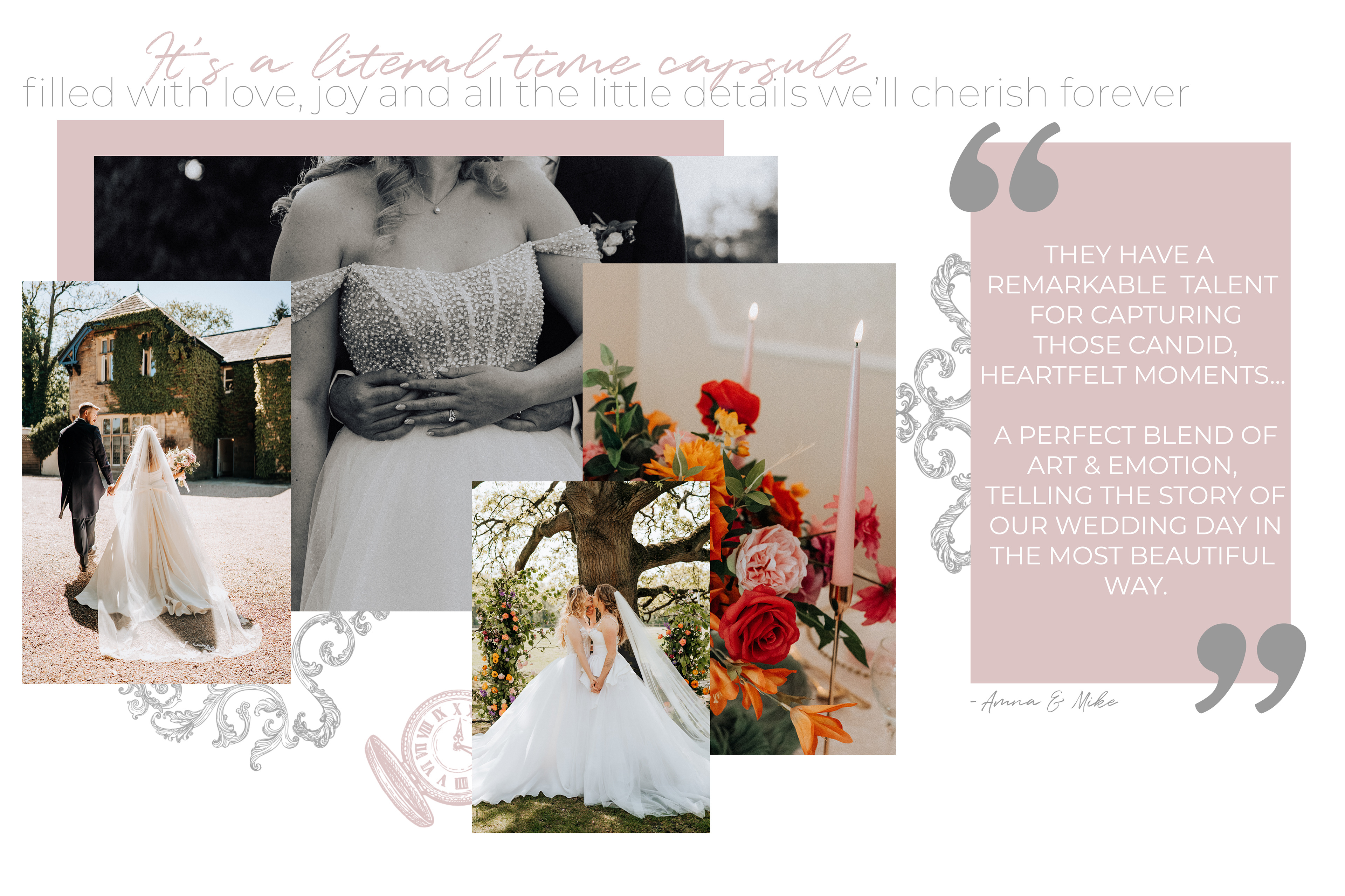 5* Reviewed Lancashire Wedding Photography and Videography Team