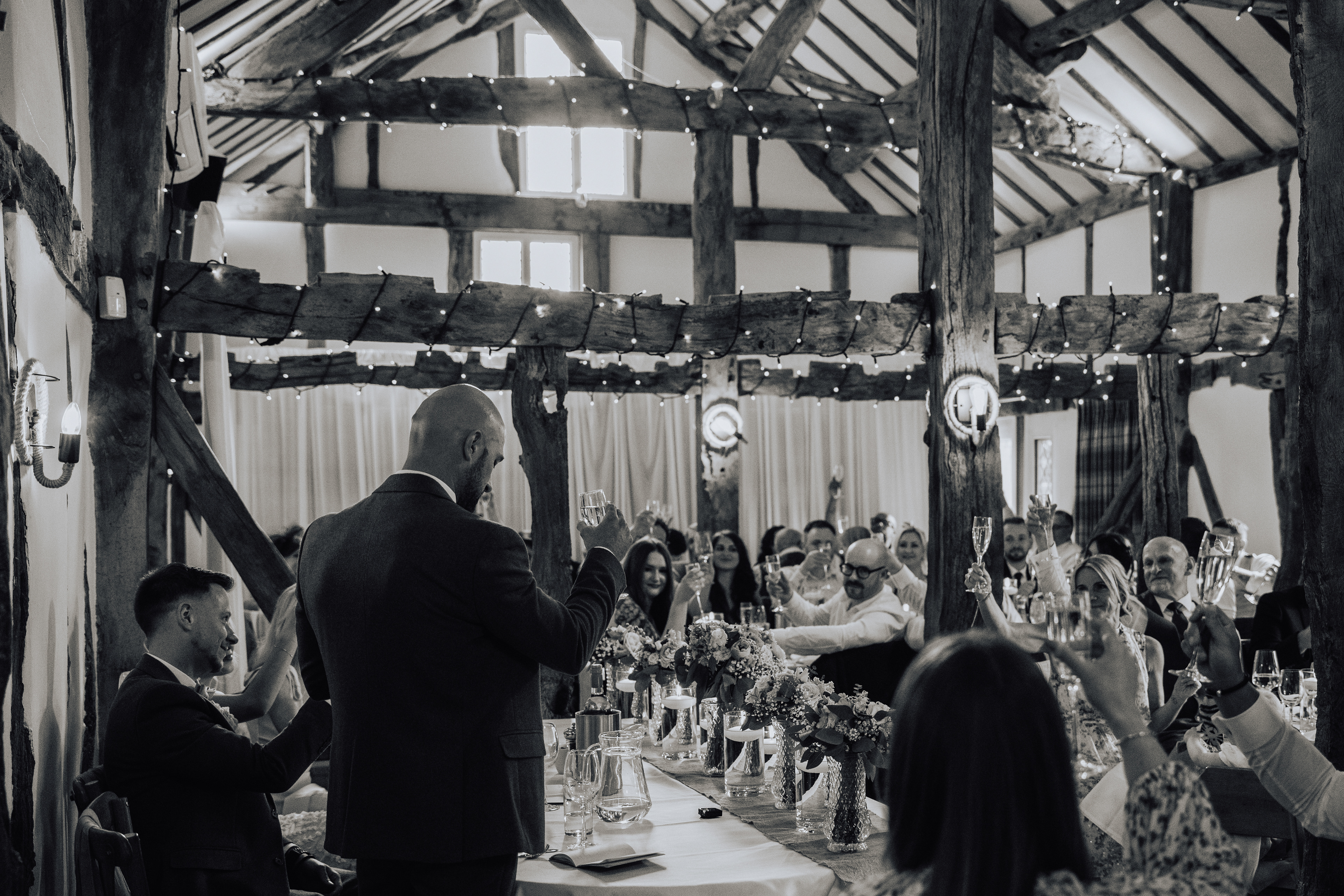 Cool wedding photography at The Plough Inn Eaton Cheshire