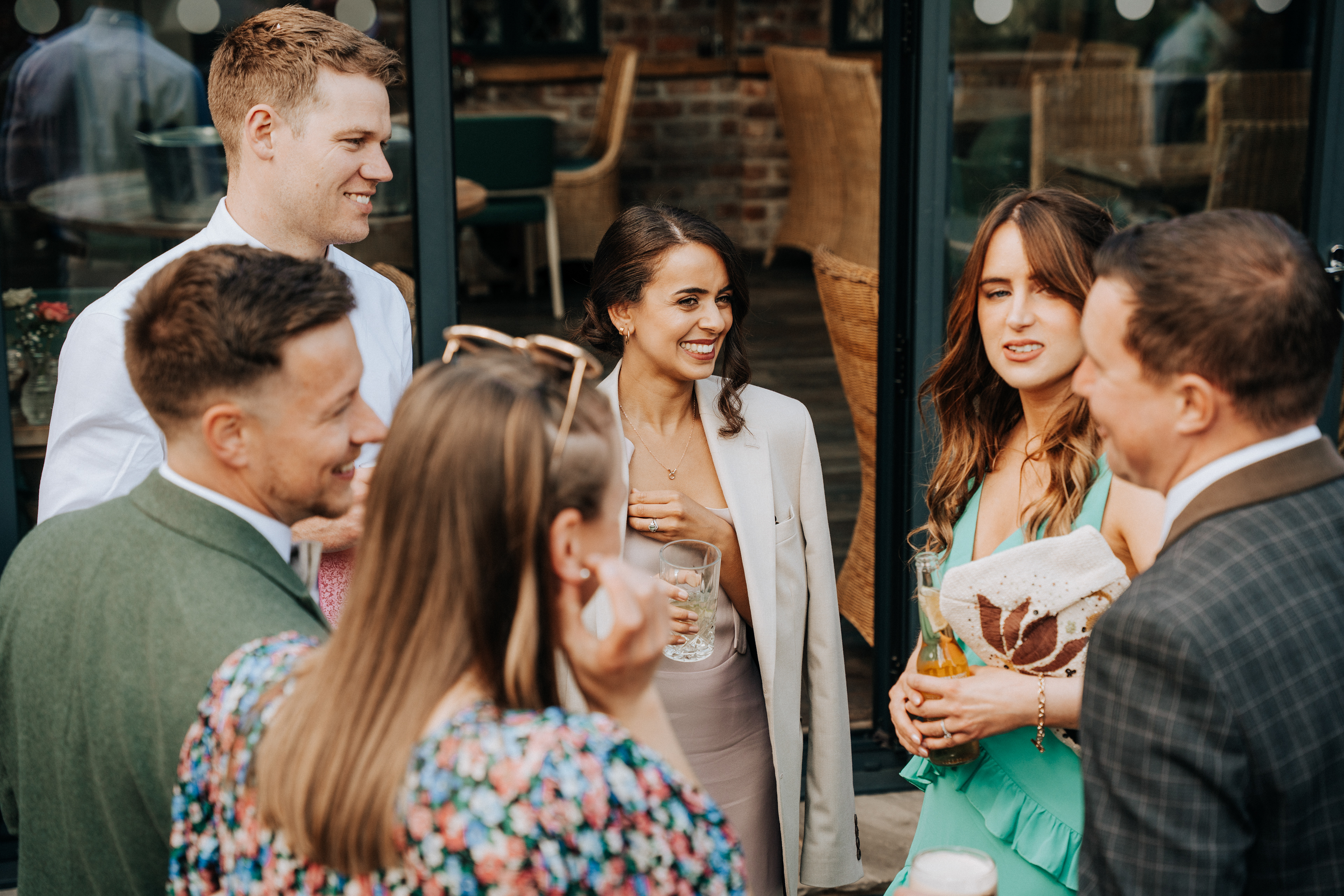 Documentary Style wedding photography at The Plough Inn Eaton Cheshire