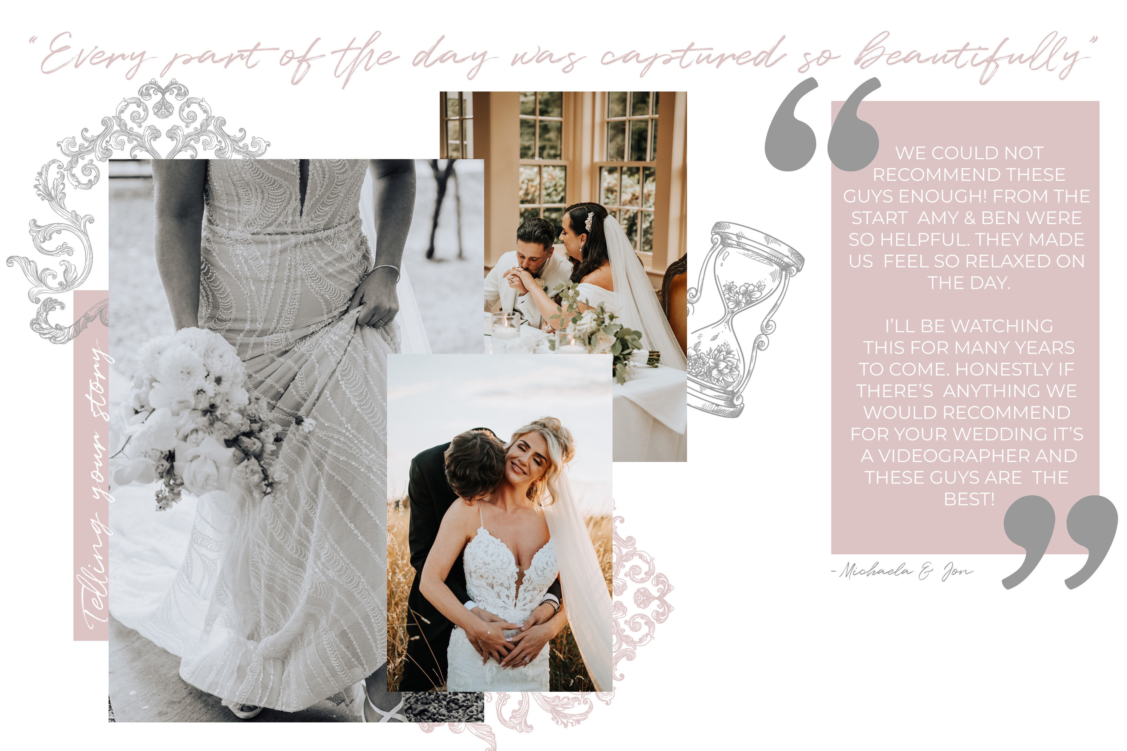 Bashall Barn Wedding Photographer and Videographer Lancashire