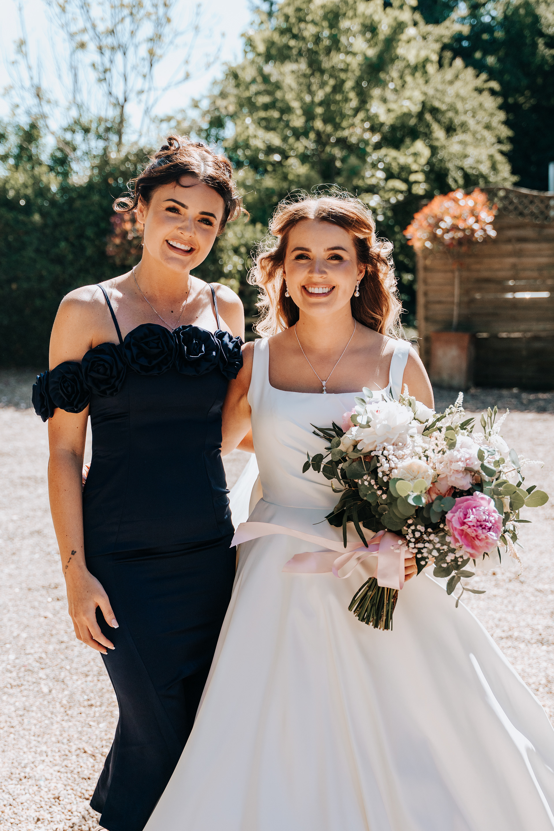 Real weddings and formal photographs at Mitton Hall, Lancashire