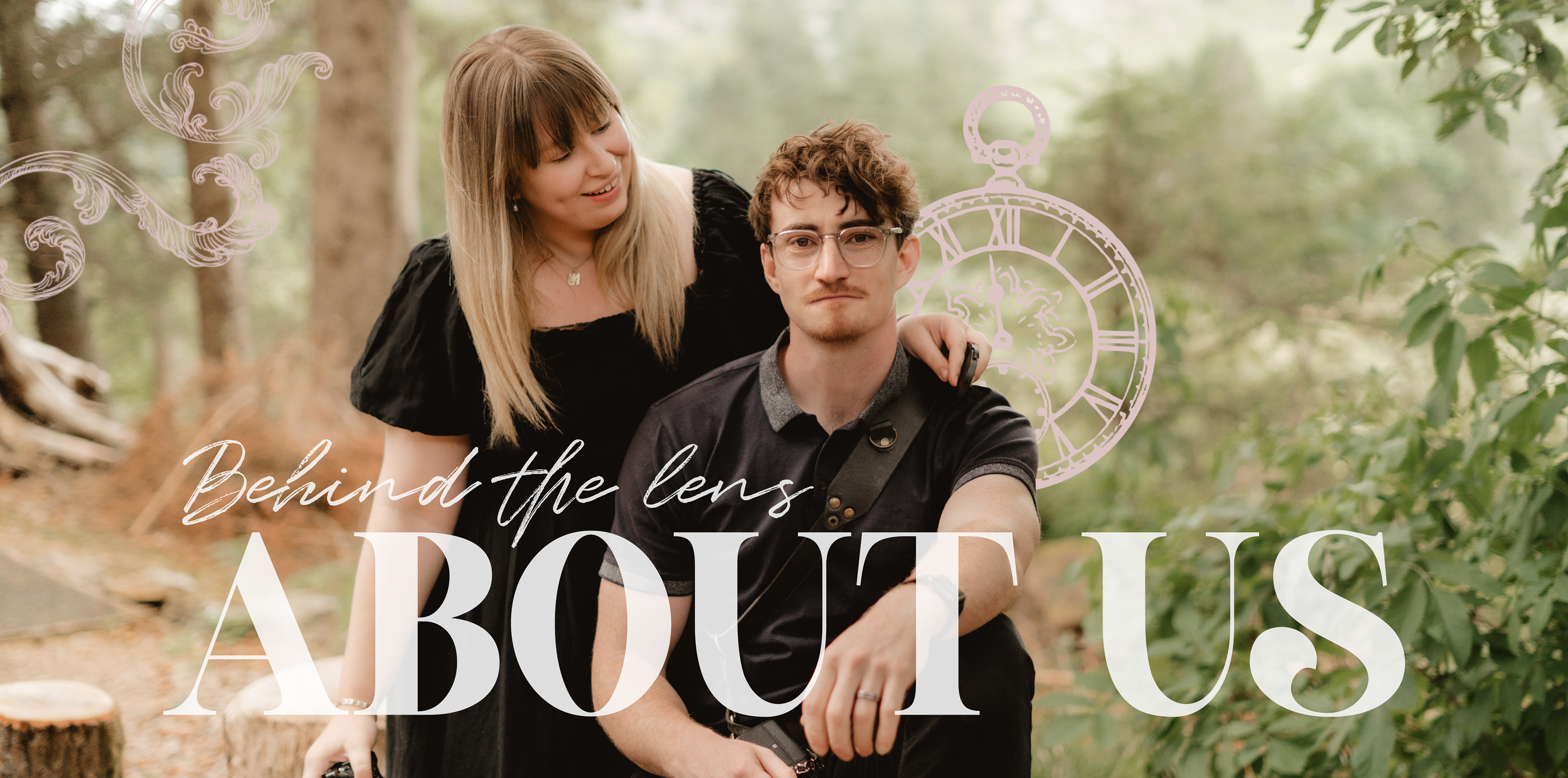 Husband and wife wedding photography and videography team