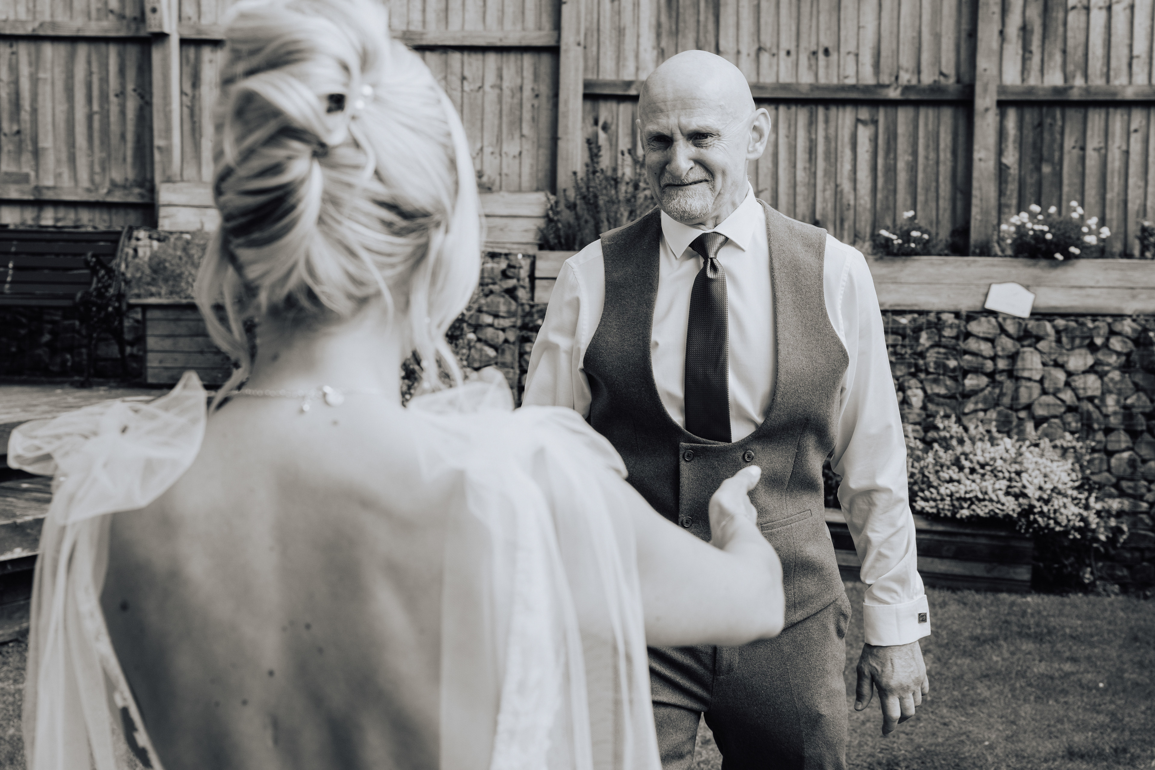 Real wedding moments in Lancashire