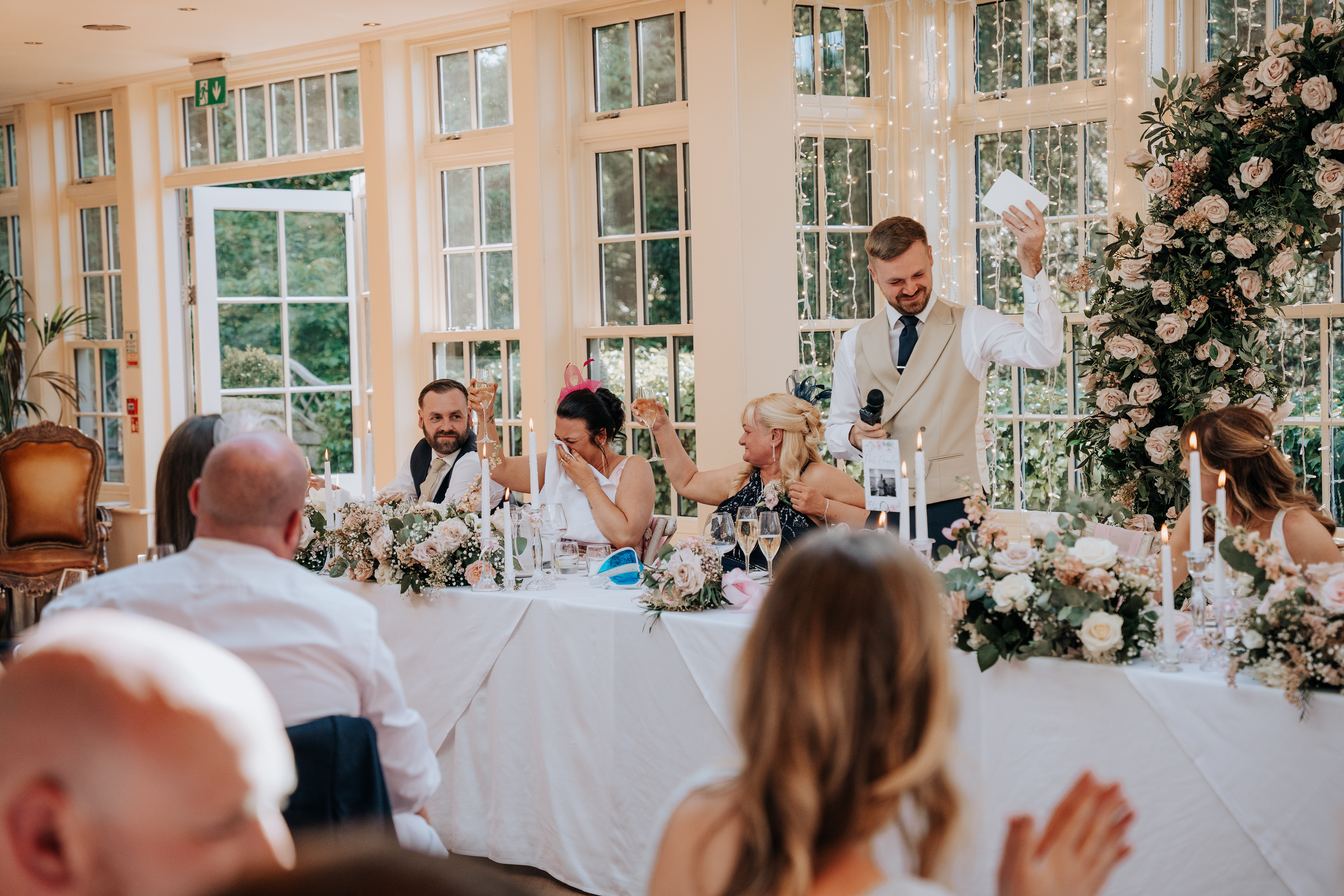 Real weddings at Mitton Hall, Lancashire