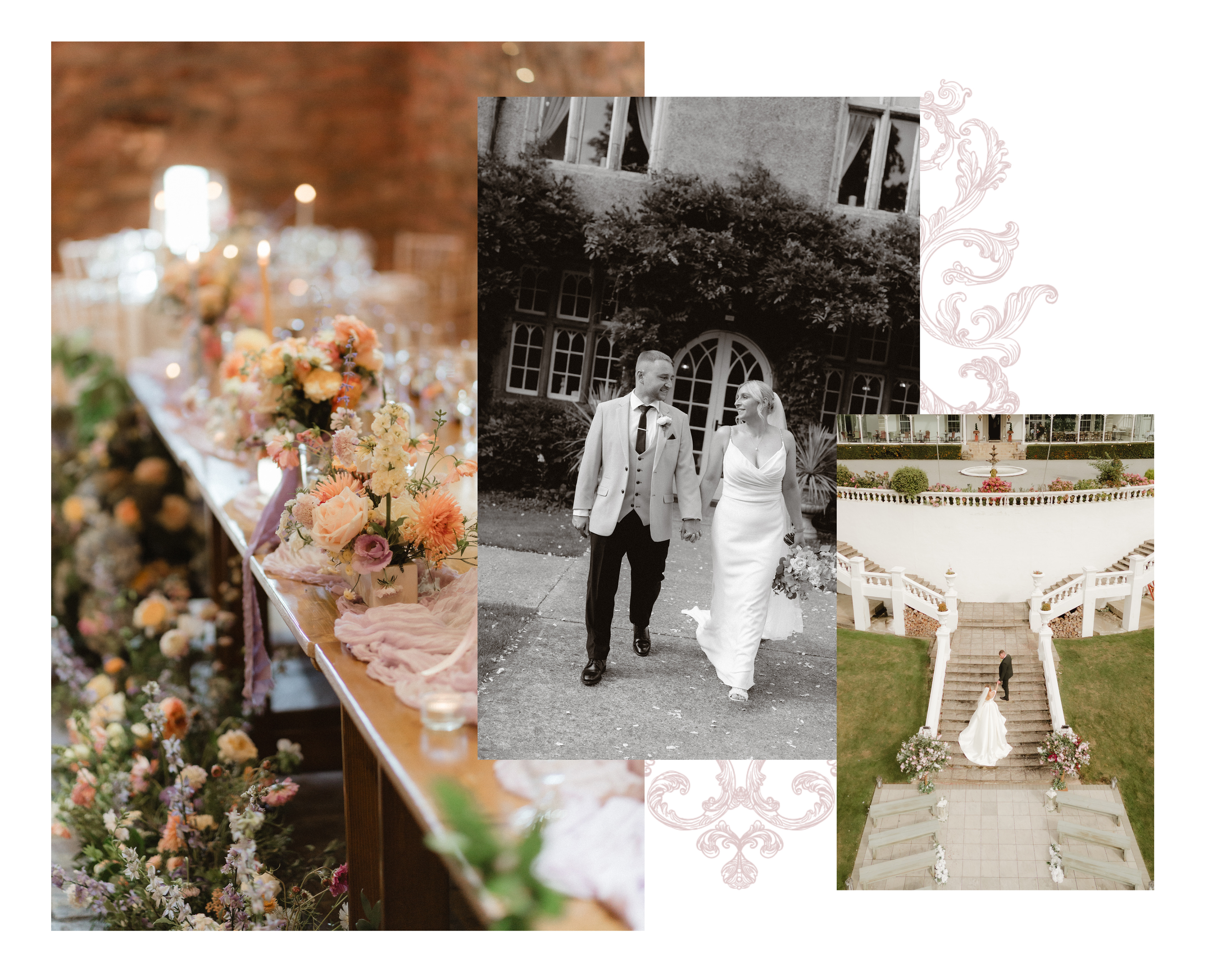 Relaxed and romantic wedding photography and videography - relaxed couple portraits and wedding photos