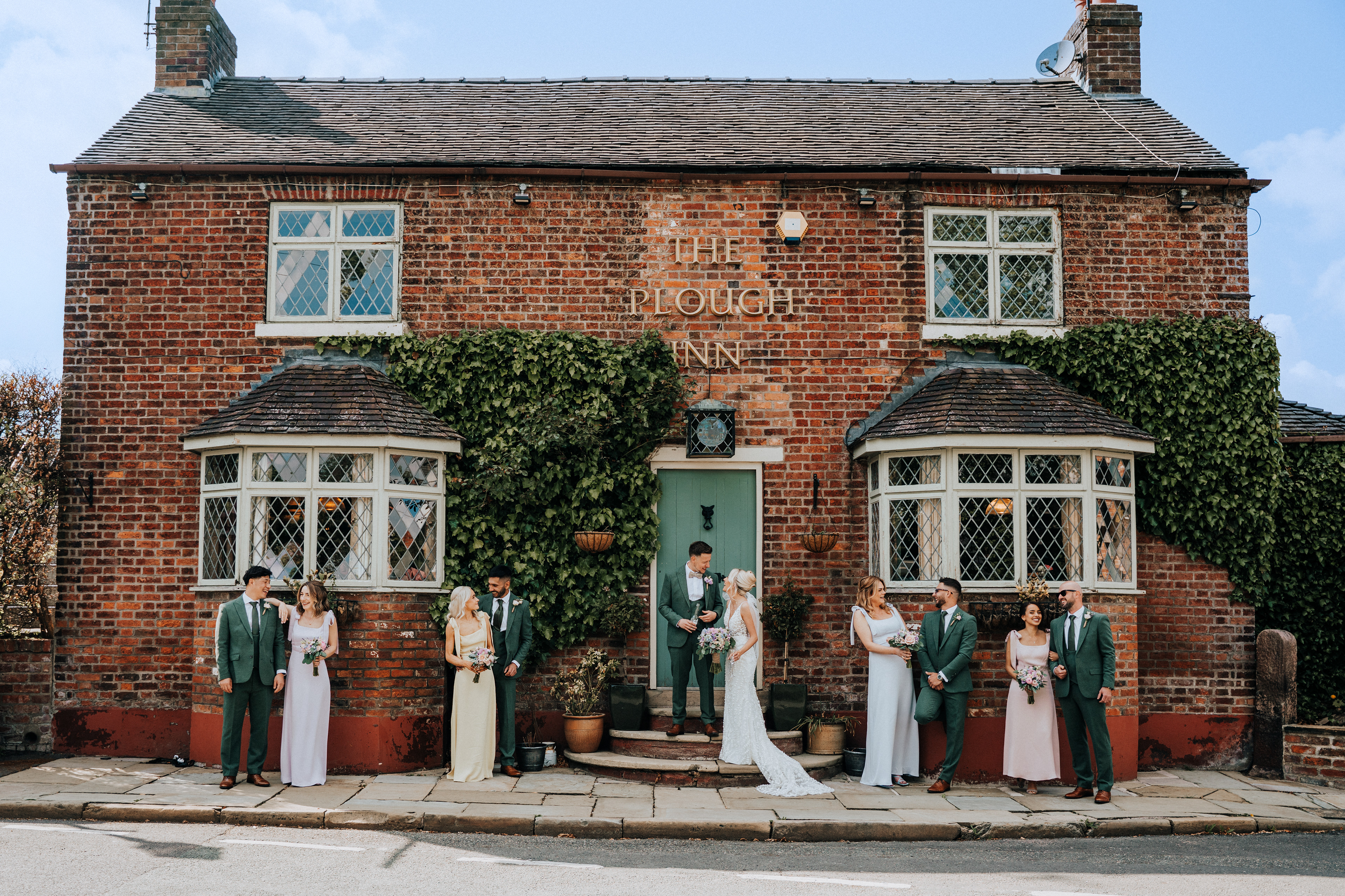 Editorial style wedding photography in Cheshire and Lancashire