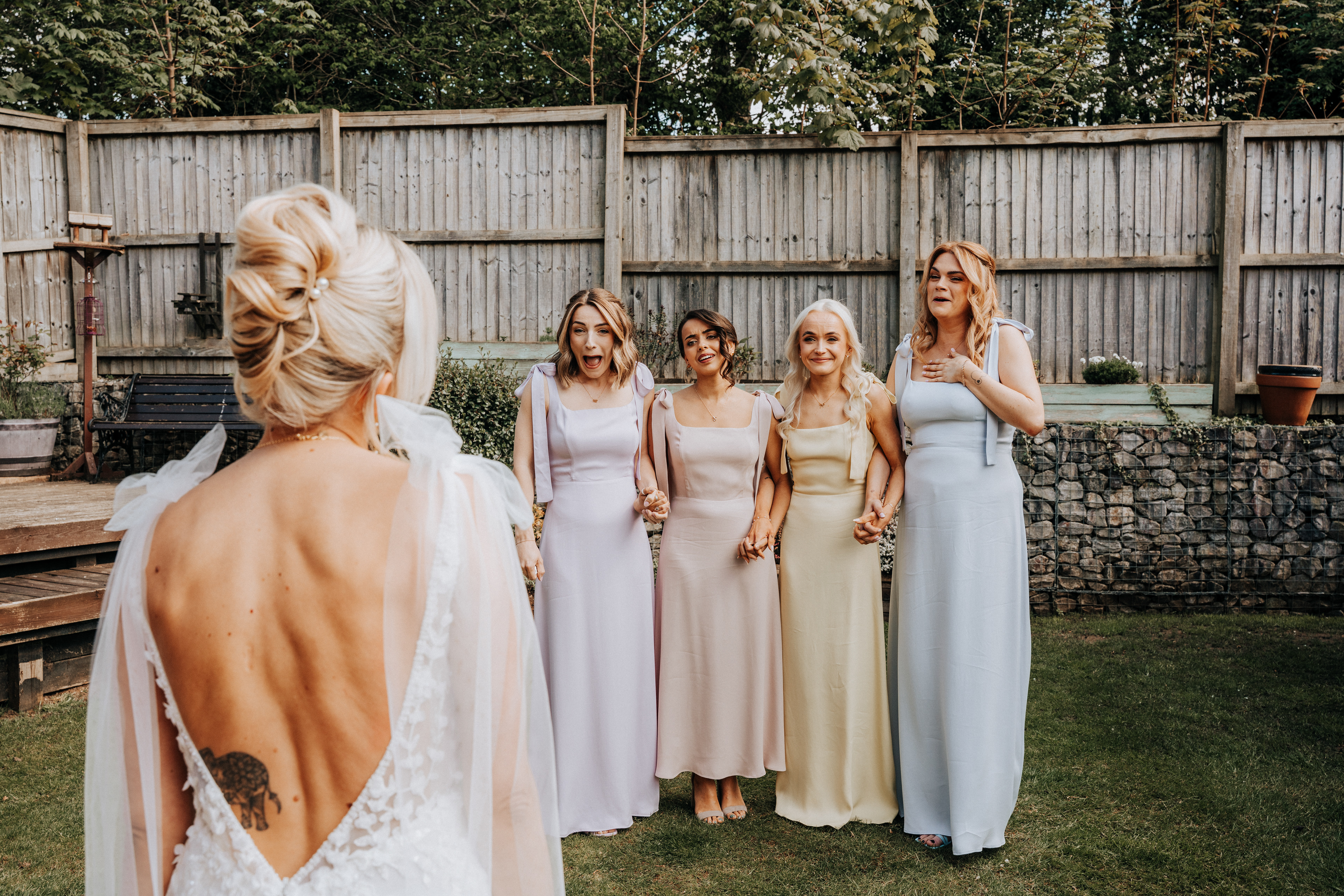 Real wedding moments in Cheshire