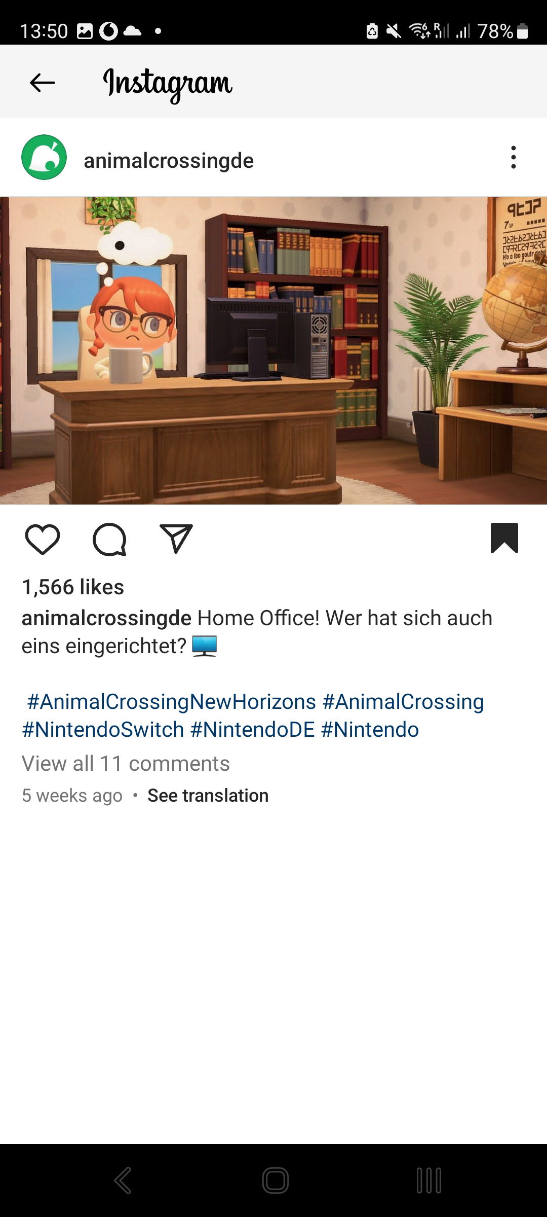 Virtual Set Production and screenshots for the Nintendo DE Instagram account