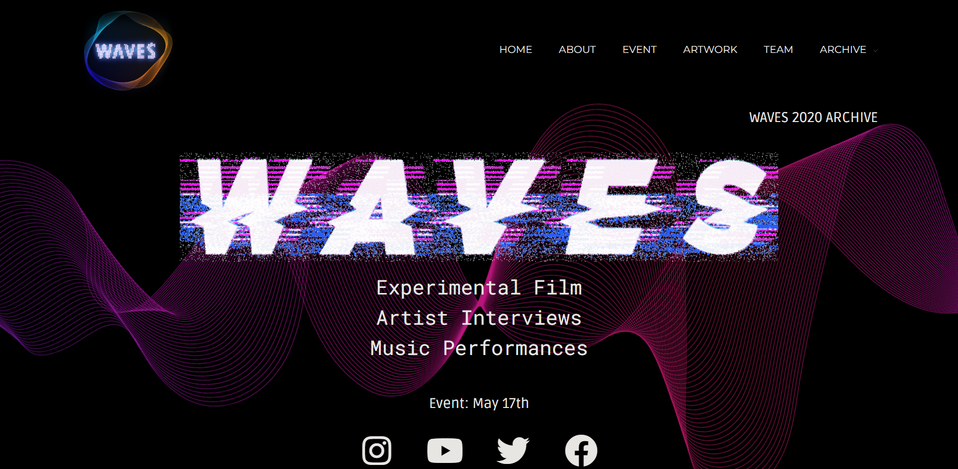 Waves 2020 Archive Page