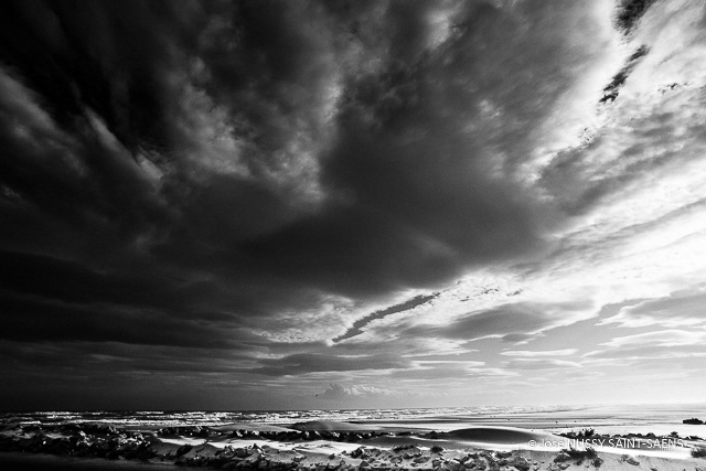 Orage au large
