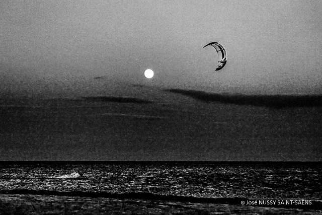 Glisse de nuit