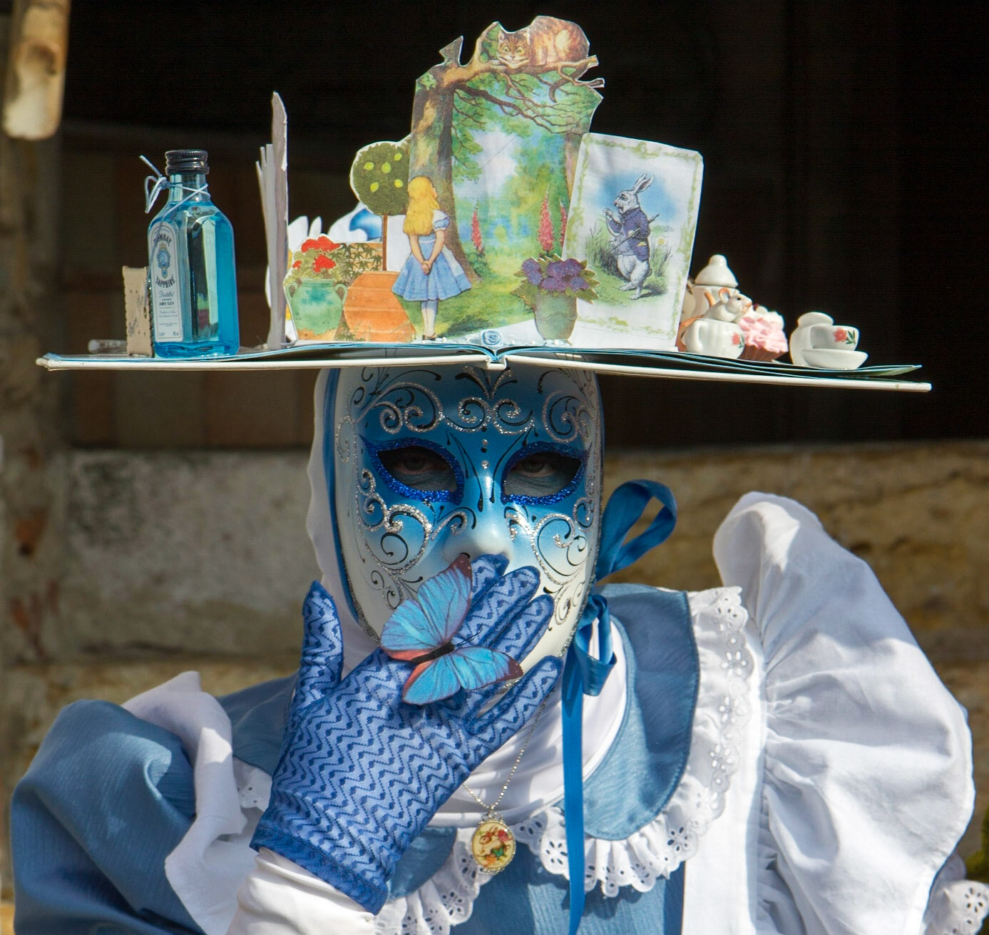 Alice au Pays de merveilles - Carnaval vénitien à Annecy