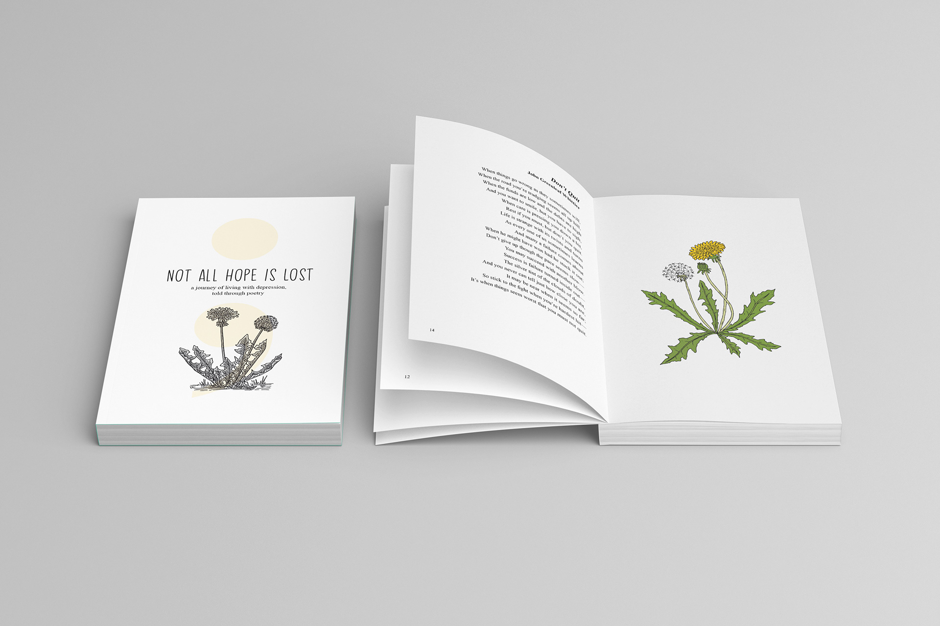 Poetry Book Mockup