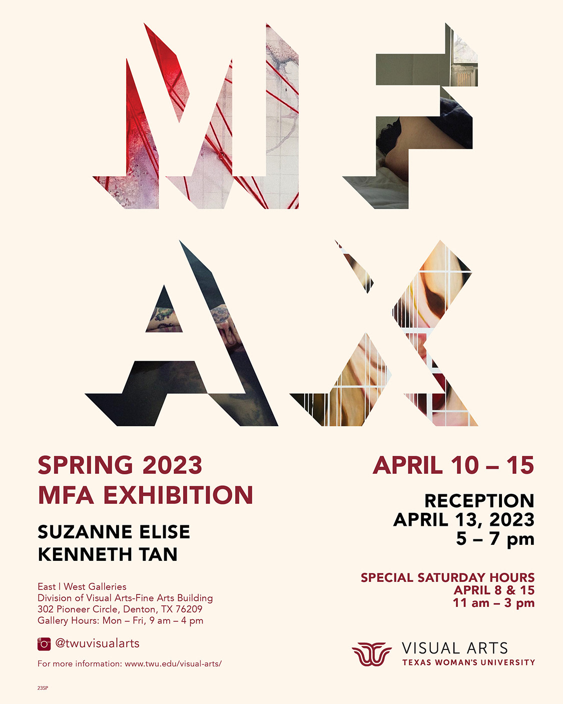 MFA Exhibition – formatted for Instagram