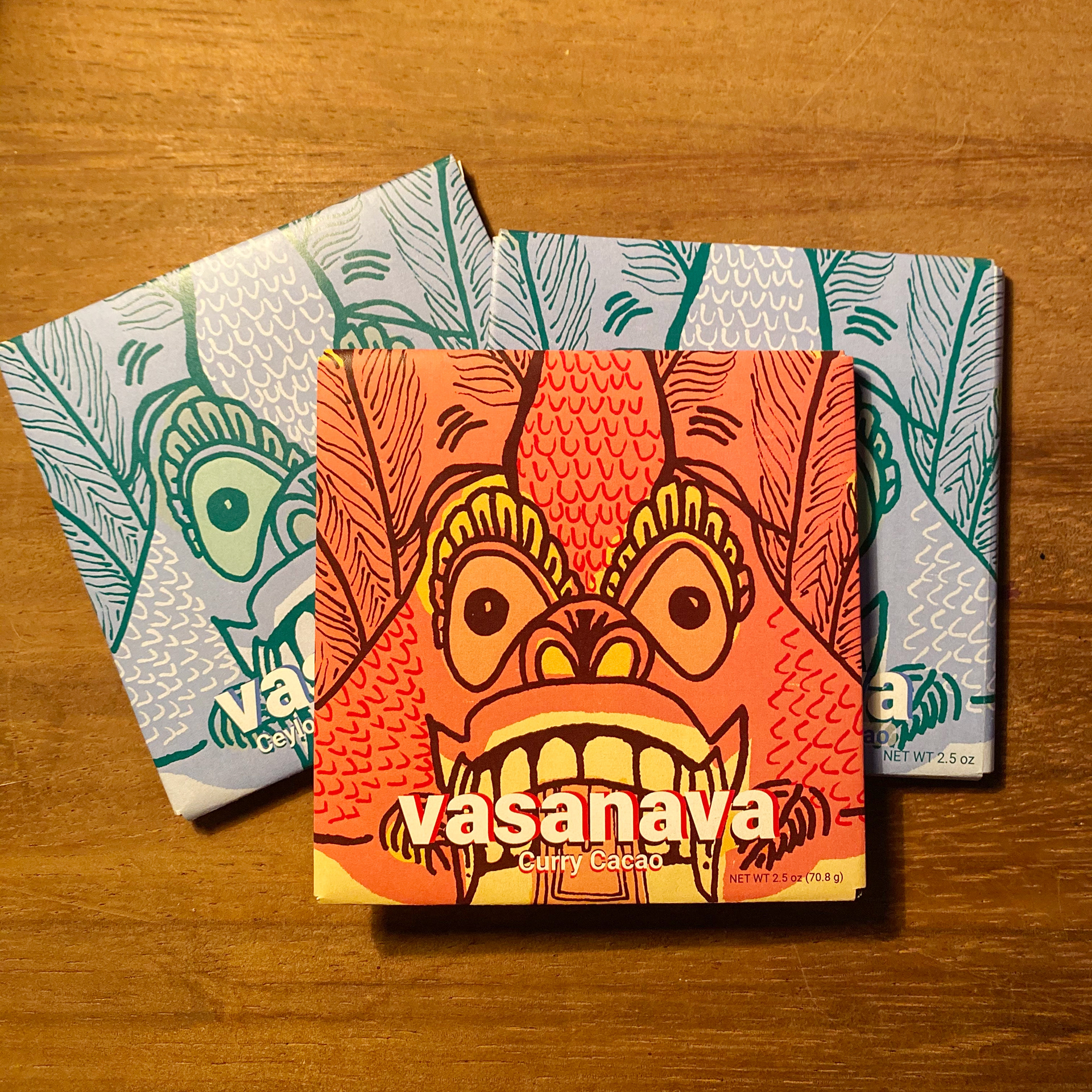 Packaging Mock-ups Showing Color and Illustration Details