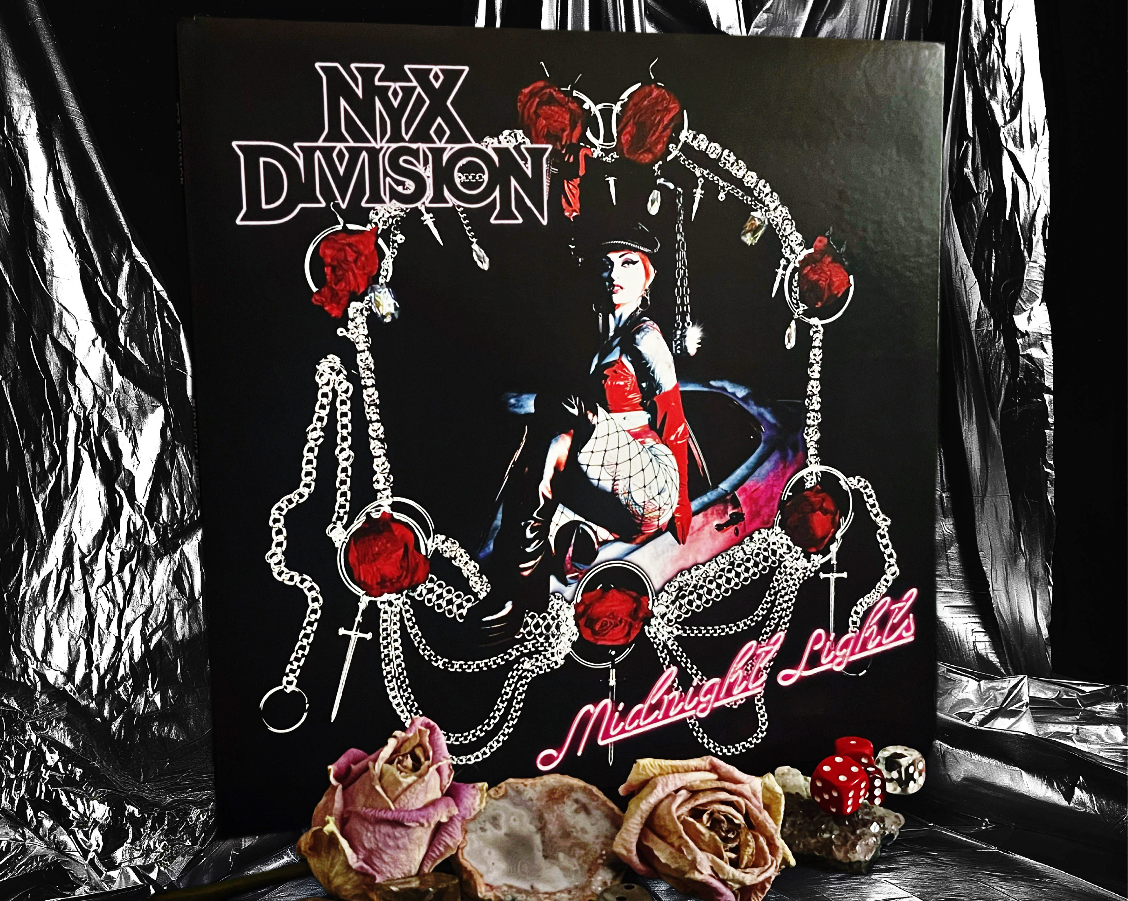 Nyx Division "Midnight Lights" LP art direction, design, & layout