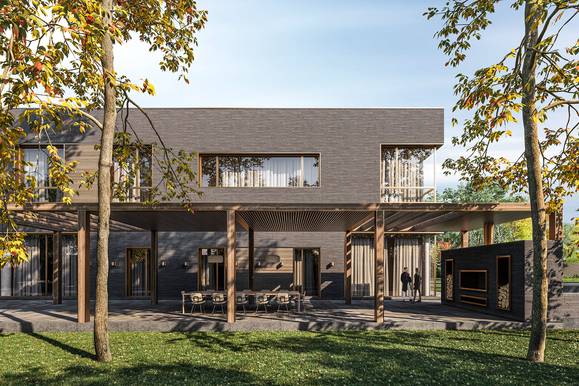 Villa Z | rendering per Raboni Architetti